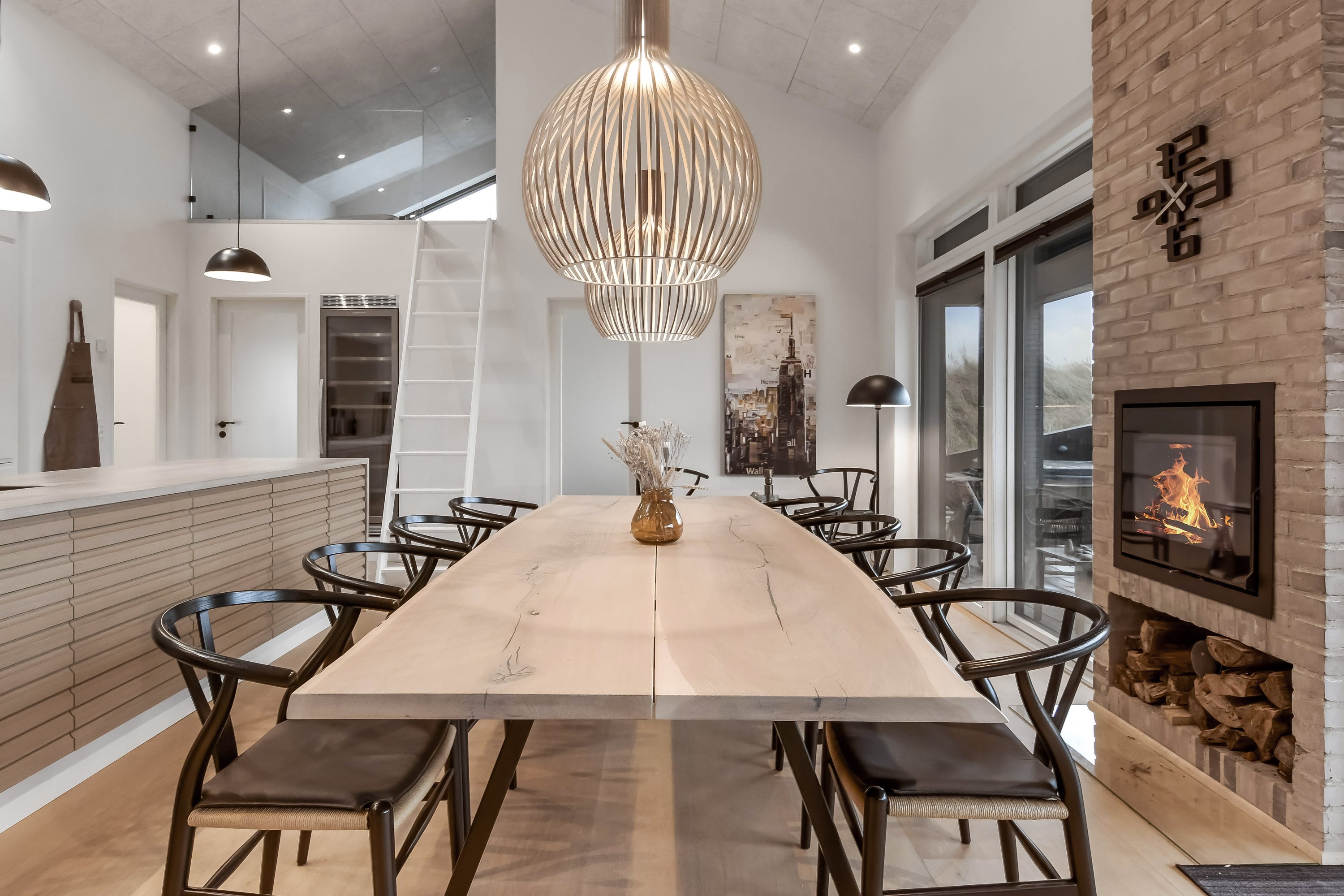 Fremhævet køkken alrum billede i fuldskærmstilstand. Billede af Lodbergsvej 74, Søndervig, 6950 Ringkøbing