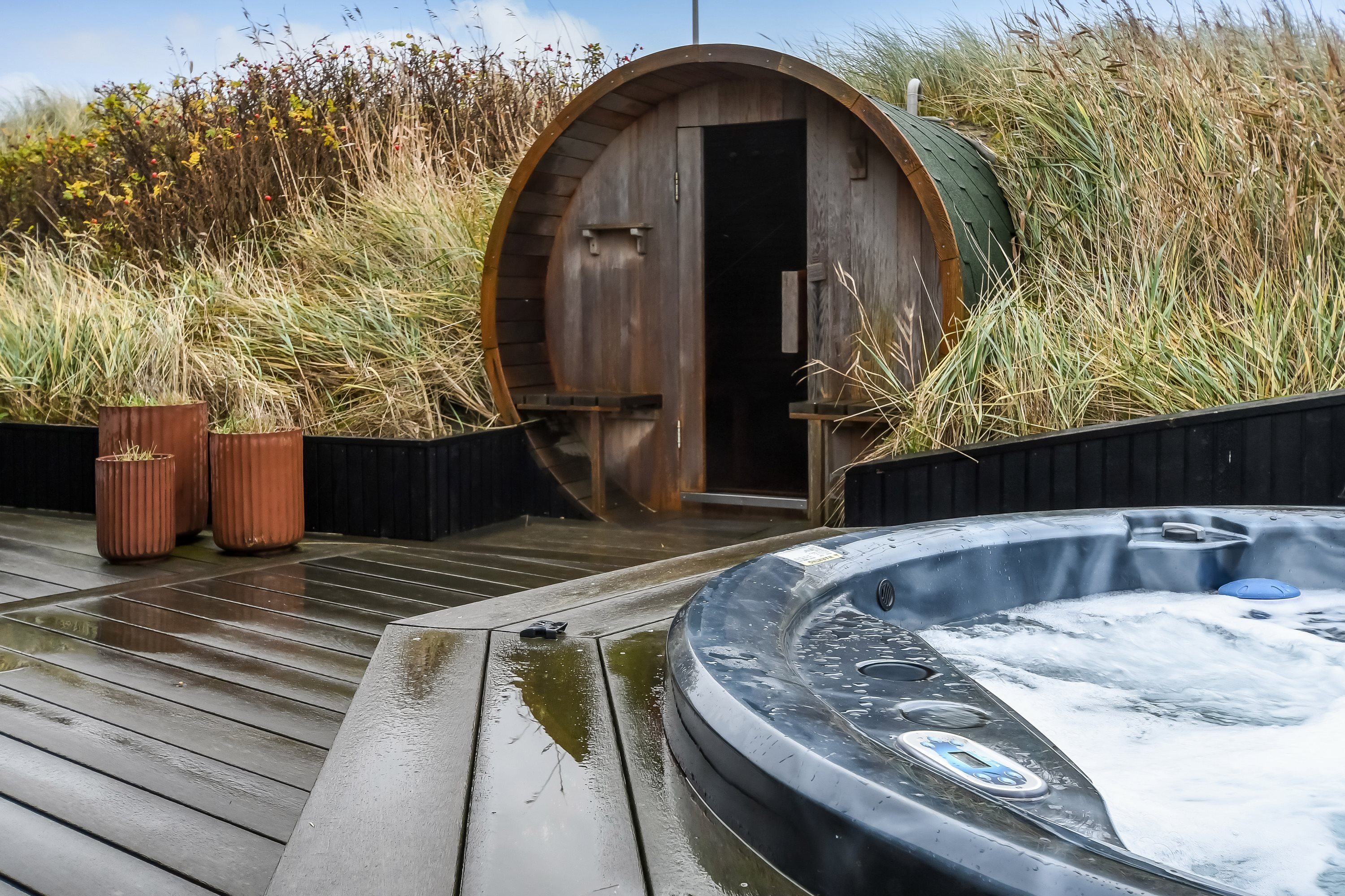 Fremhævet sauna billede i fuldskærmstilstand. Billede af Lodbergsvej 74, Søndervig, 6950 Ringkøbing