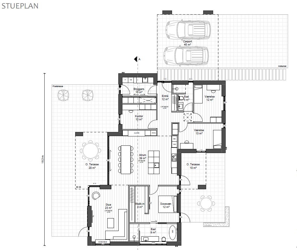 Plantegninger billede af Møgelparken 162B, 8800 Viborg