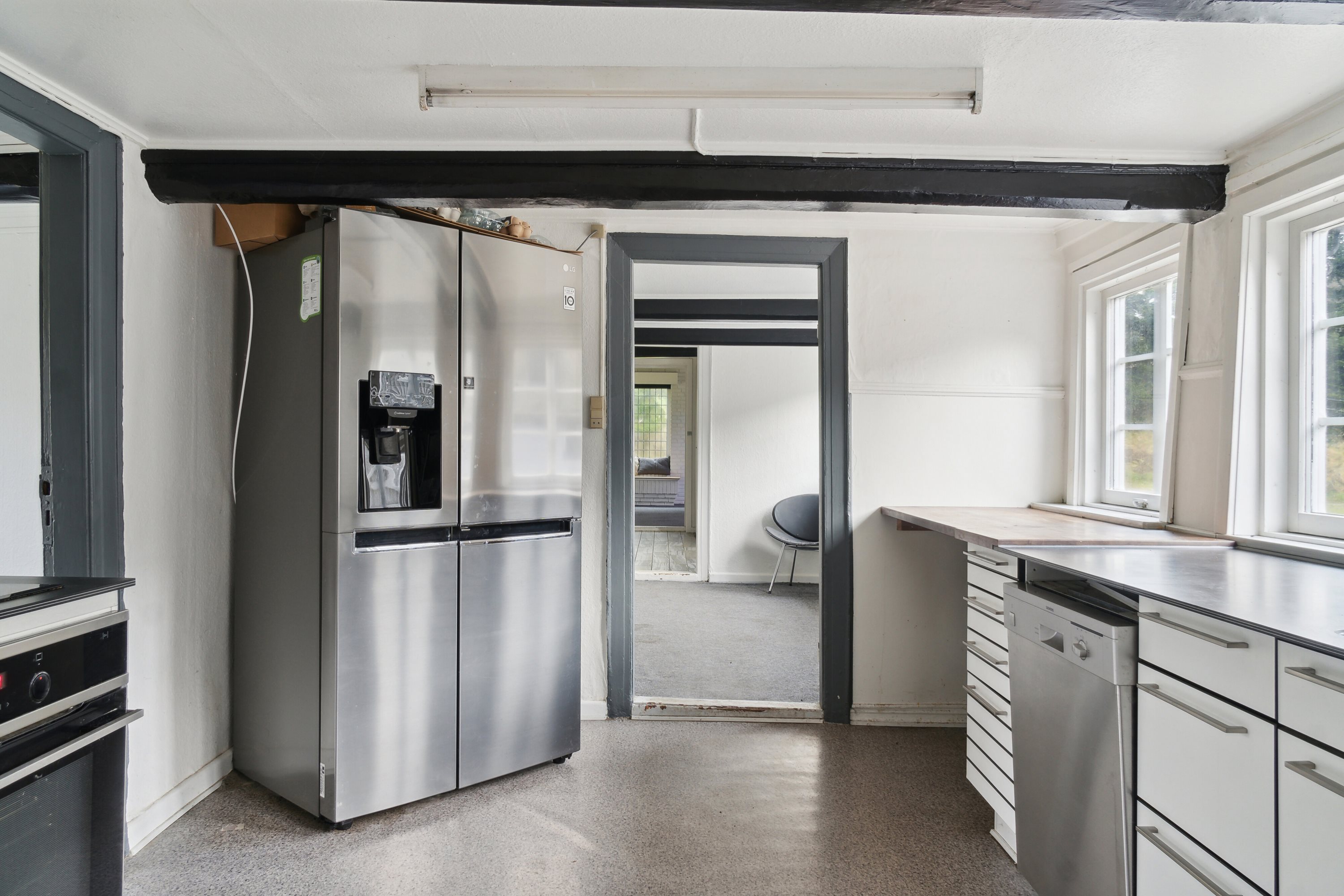 Fremhævet køkken billede i fuldskærmstilstand. Billede af Tommerupvej 149, L Hesbjerg, 5491 Blommenslyst