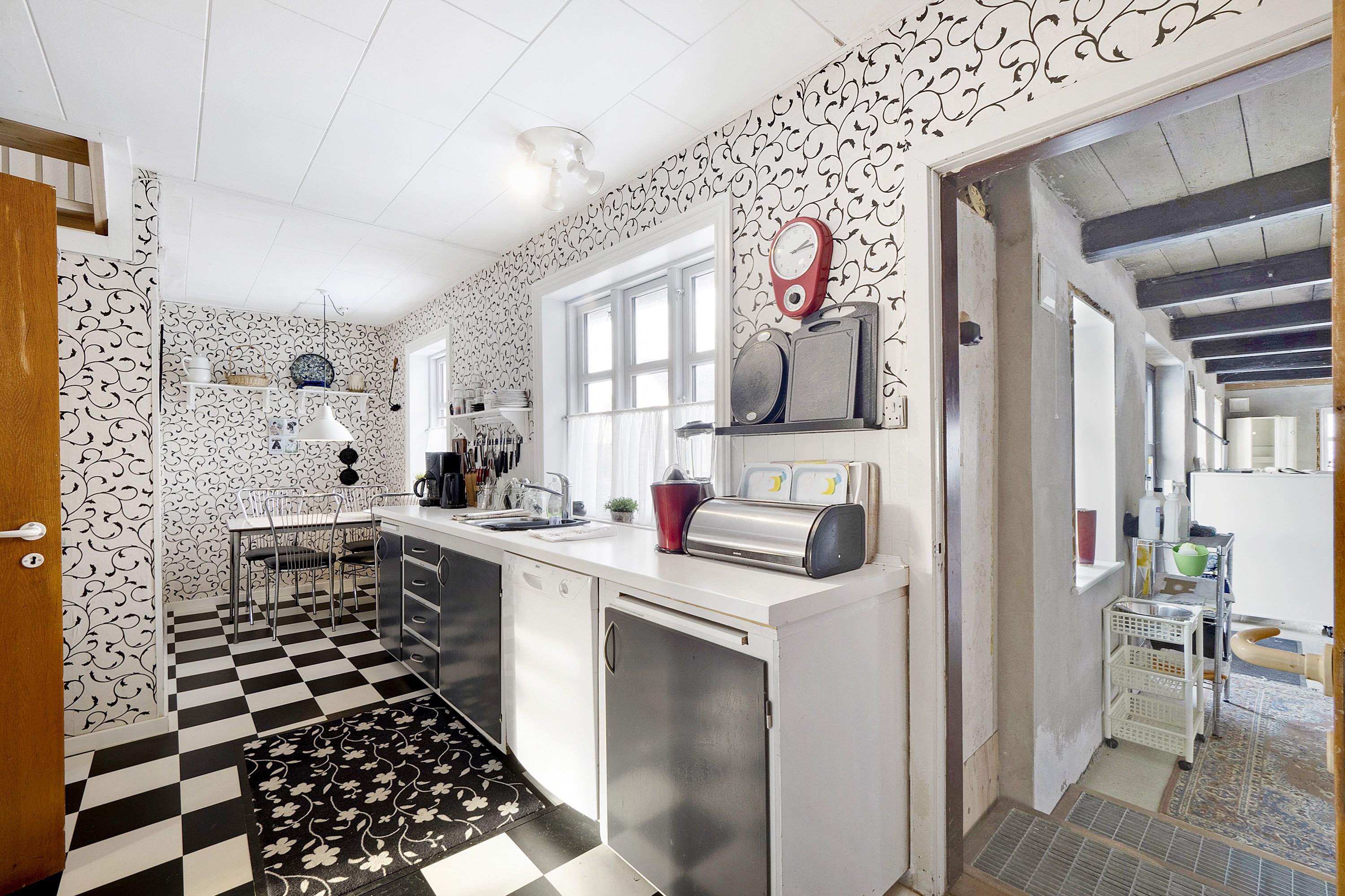 Fremhævet køkken billede i fuldskærmstilstand. Billede af Søndervej 9, Øster Jølby, 7950 Erslev