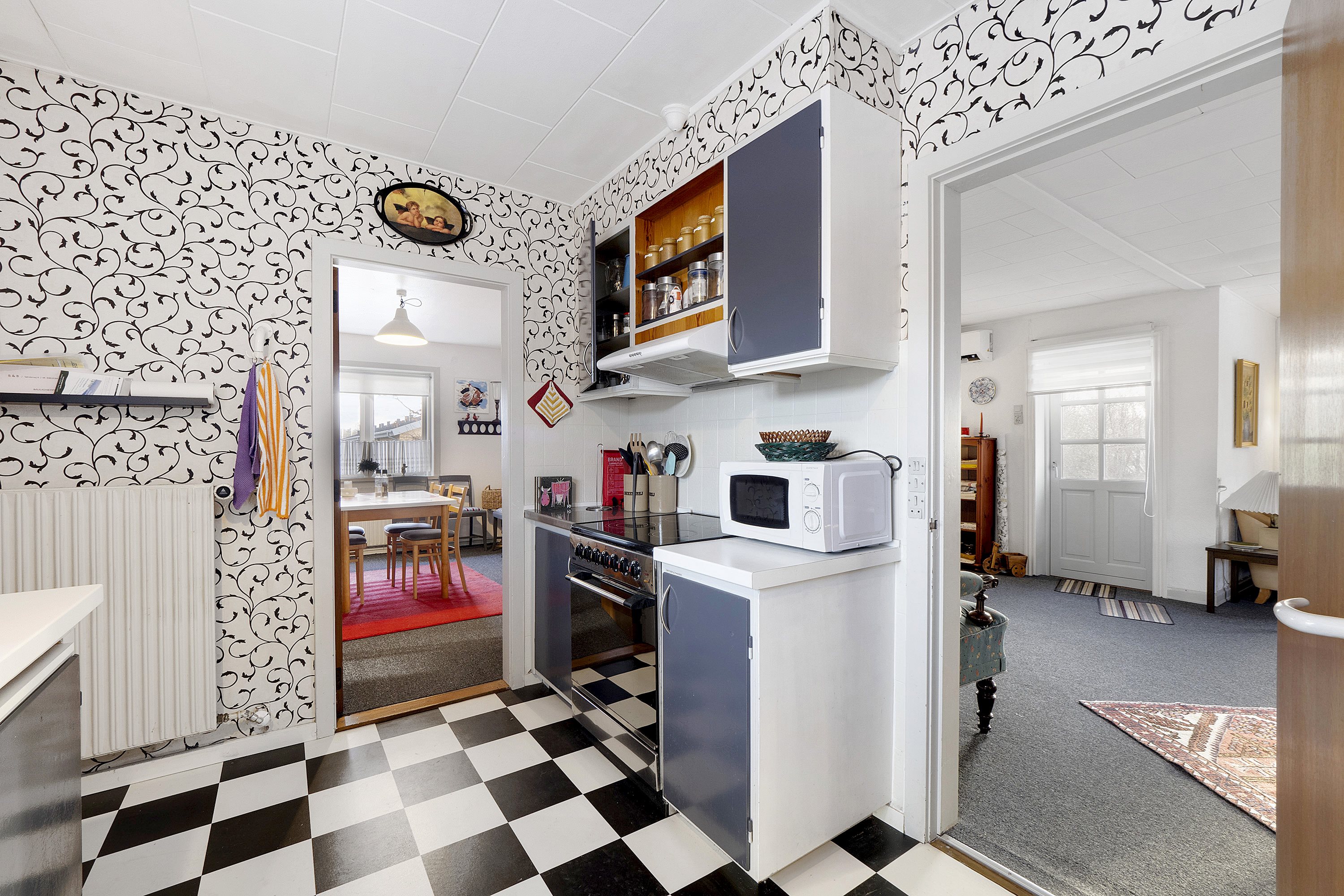 Fremhævet køkken billede i fuldskærmstilstand. Billede af Søndervej 9, Øster Jølby, 7950 Erslev