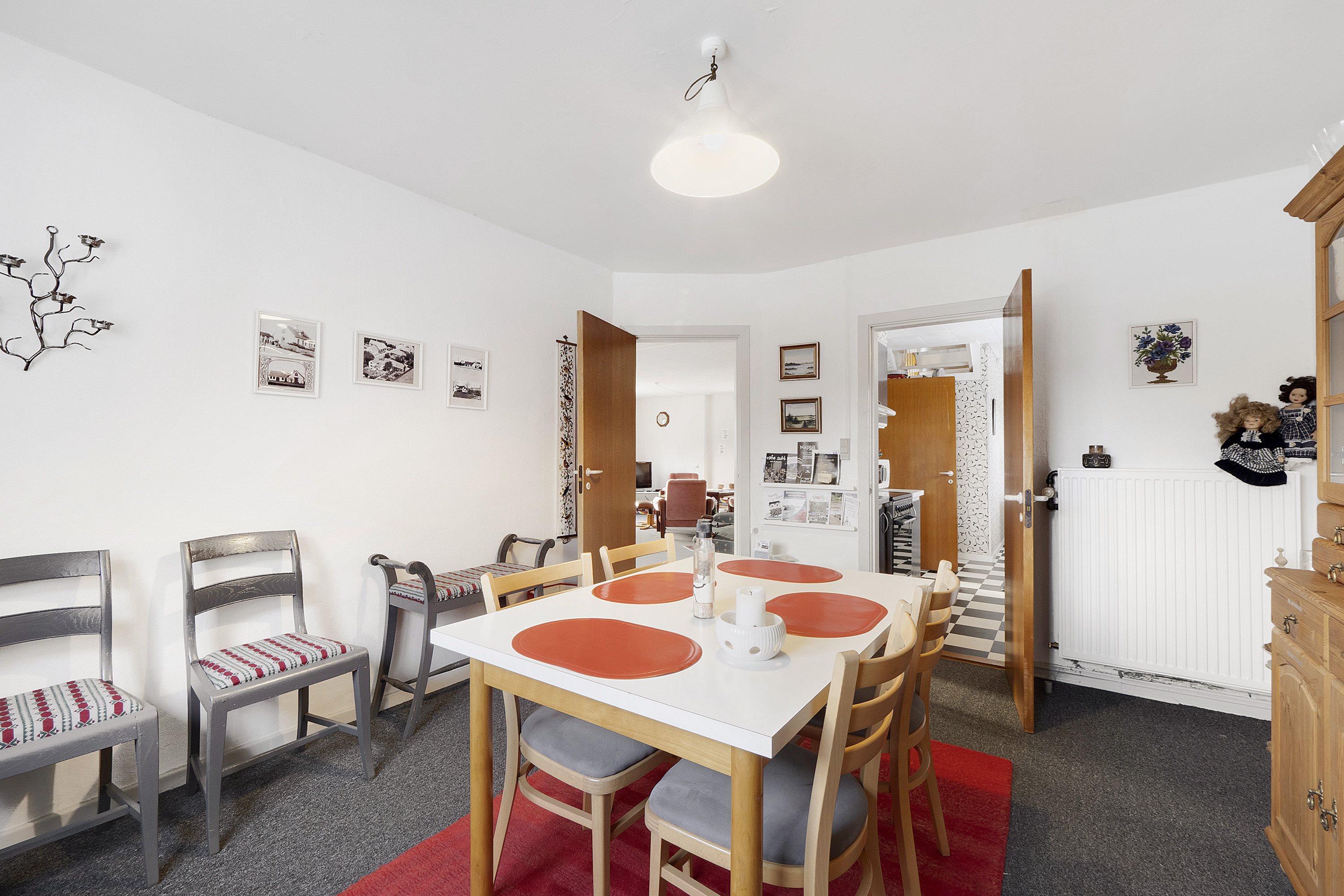 Fremhævet spisestue billede i fuldskærmstilstand. Billede af Søndervej 9, Øster Jølby, 7950 Erslev