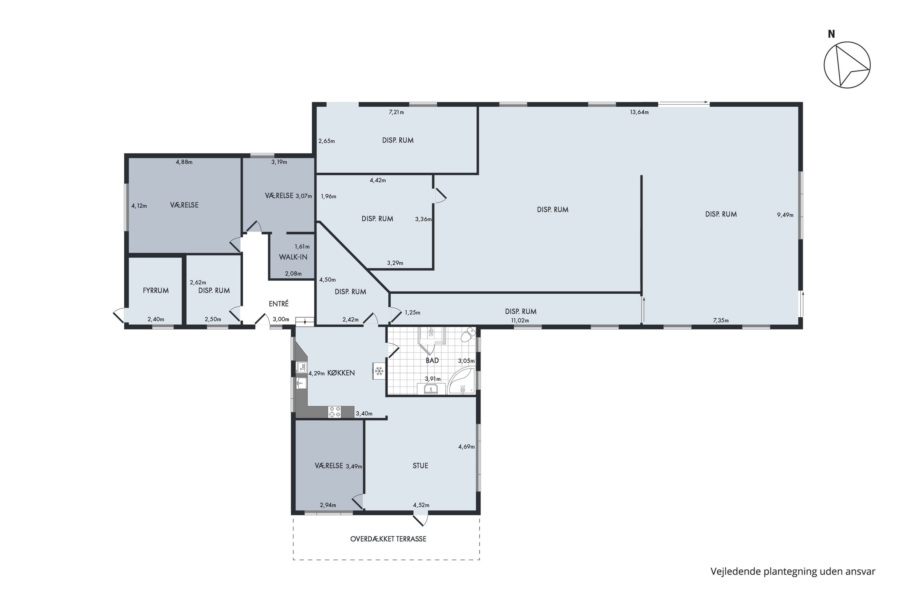 Plantegninger billede af Terp Skovvej 10, Terp, 8860 Ulstrup