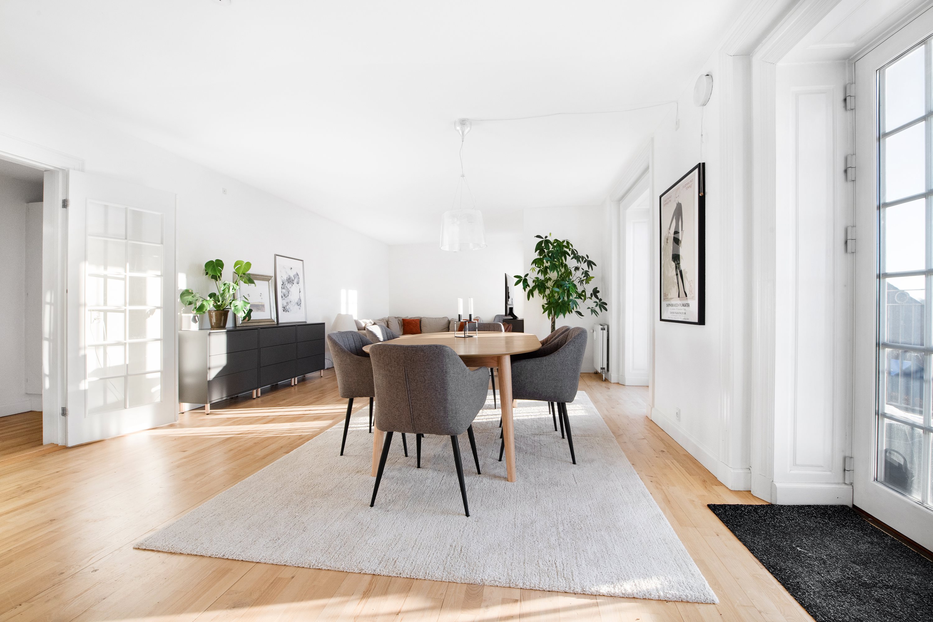 Fremhævet spisestue billede i fuldskærmstilstand. Billede af Mørdrupvej 69, 1. mf., Mørdrup, 3060 Espergærde