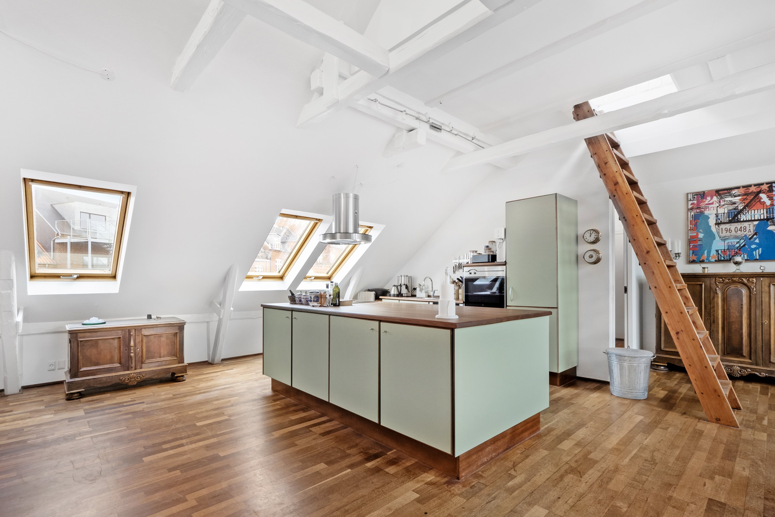 Fremhævet køkken billede i fuldskærmstilstand. Billede af Smøgen 4B, 1., 7800 Skive