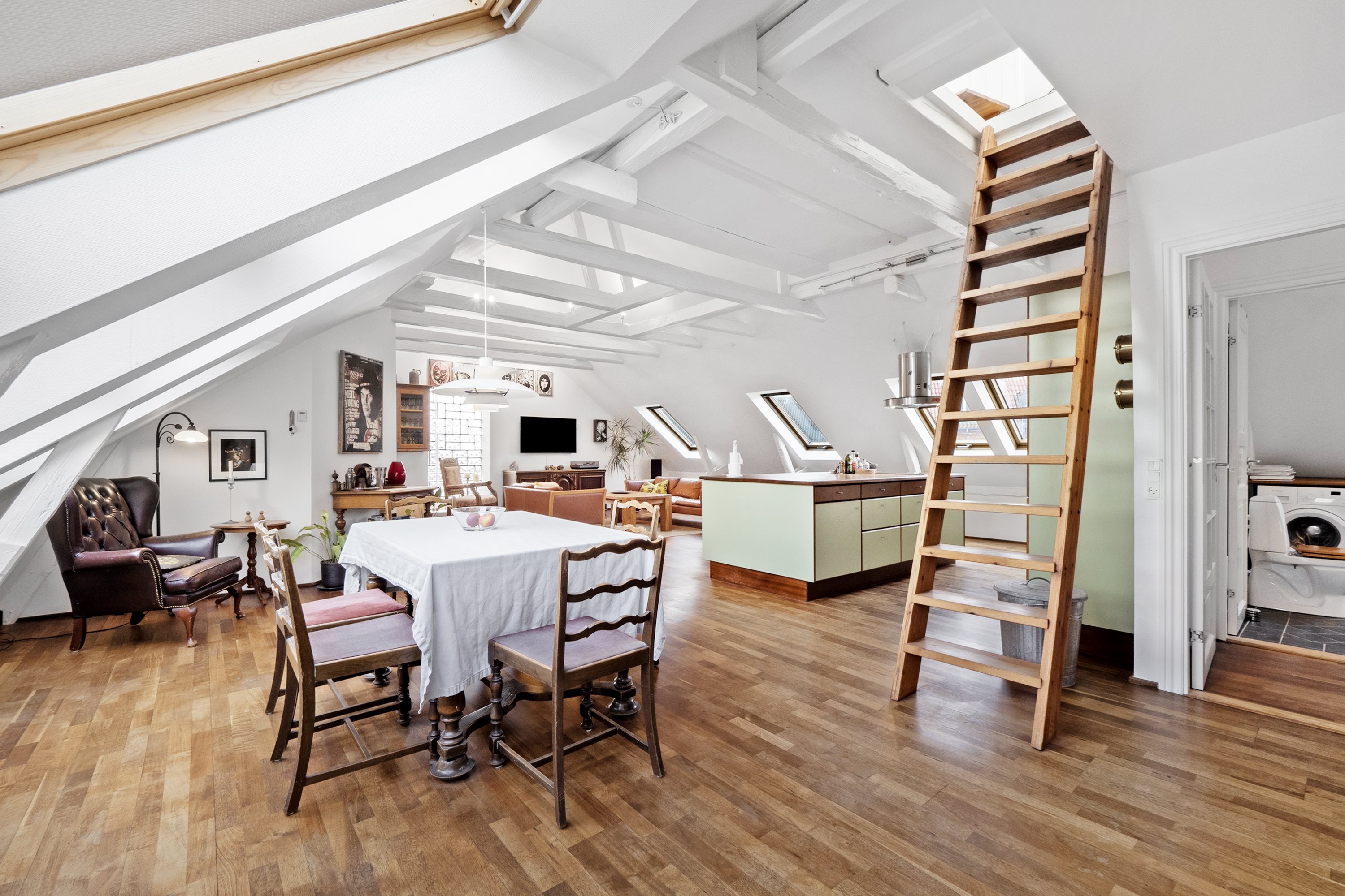 Fremhævet stue billede i fuldskærmstilstand. Billede af Smøgen 4B, 1., 7800 Skive