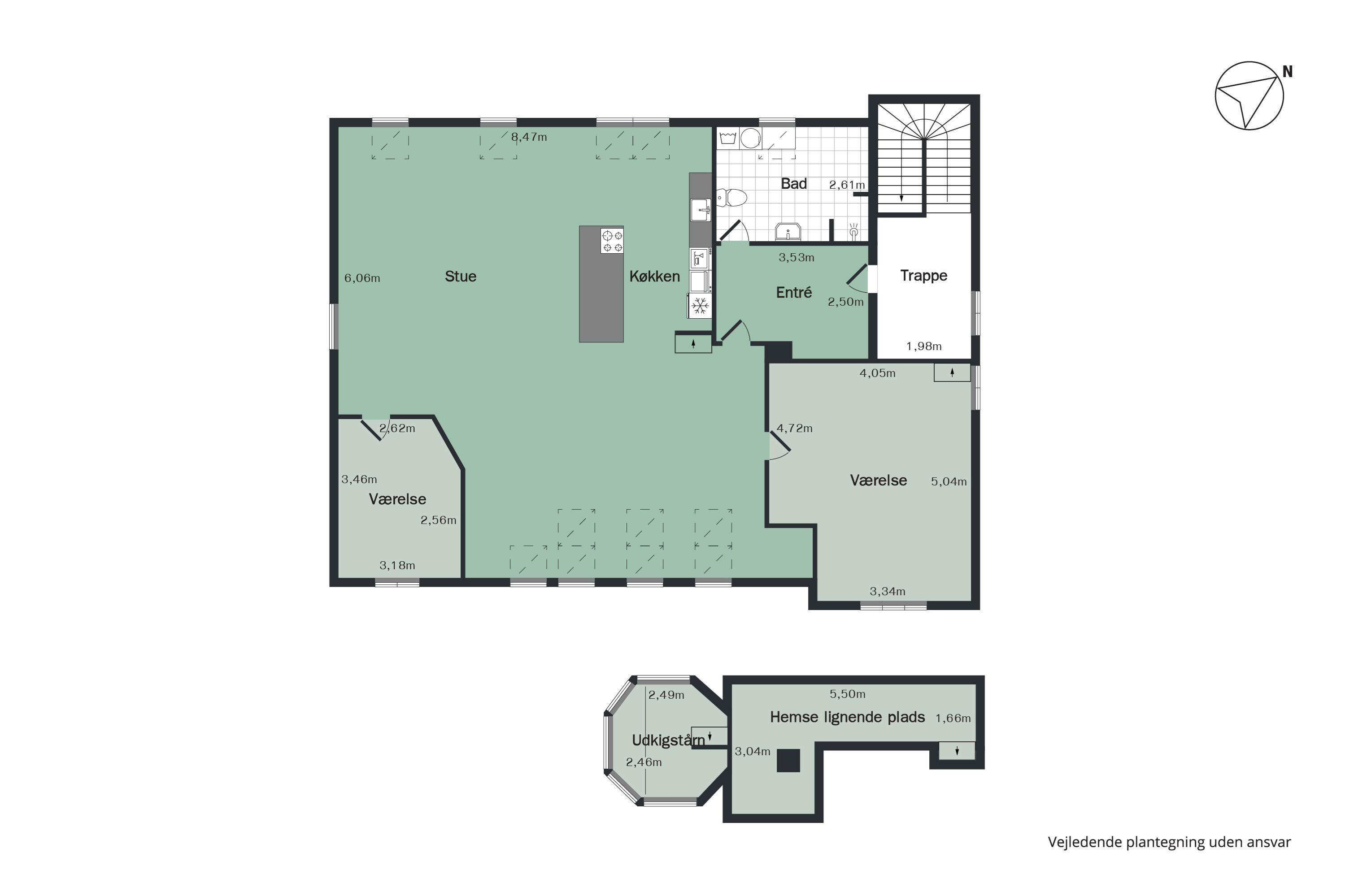 Plantegninger billede af Smøgen 4B, 1., 7800 Skive