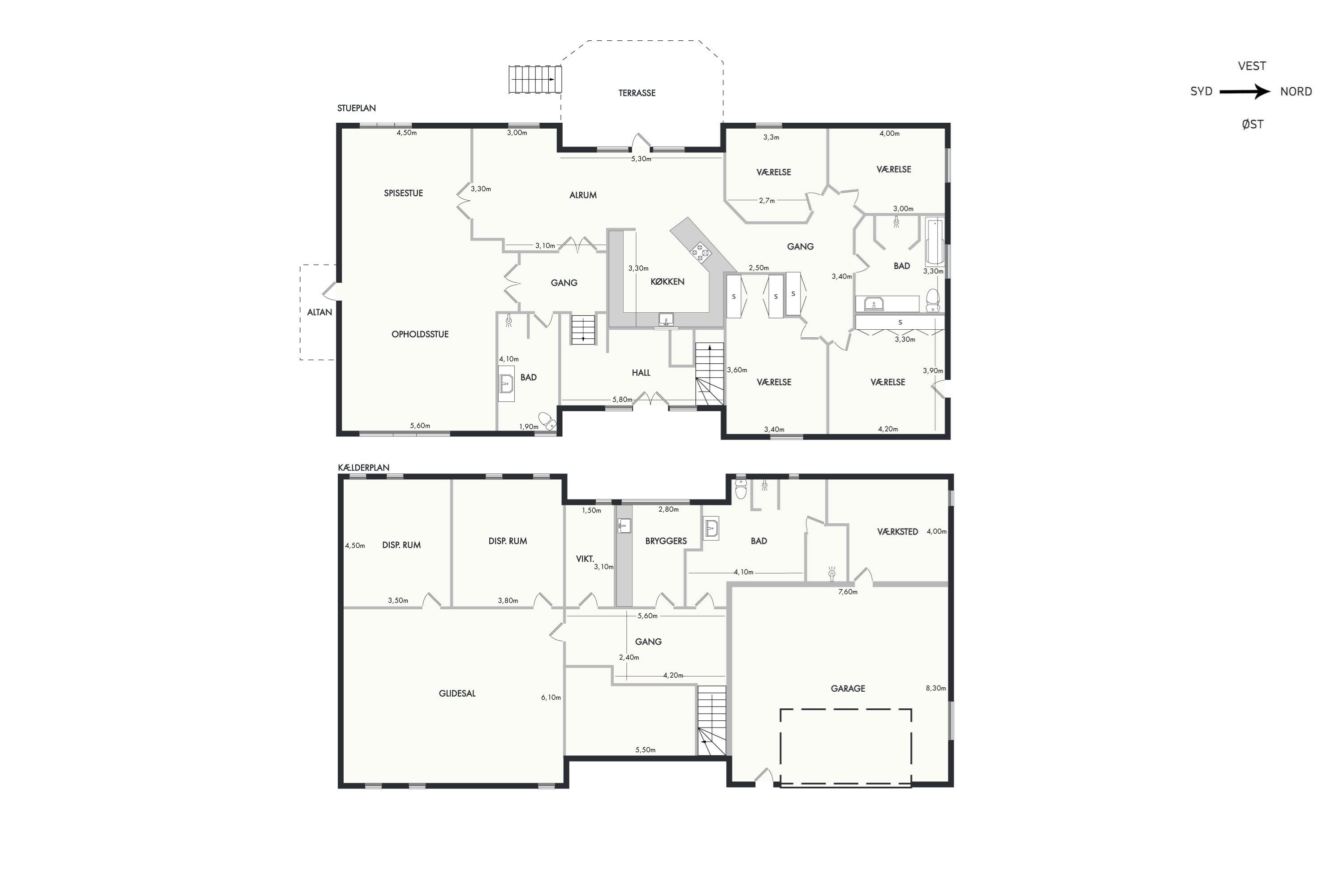 Plantegninger billede af Ravnhøj 2, Hasseris, 9000 Aalborg