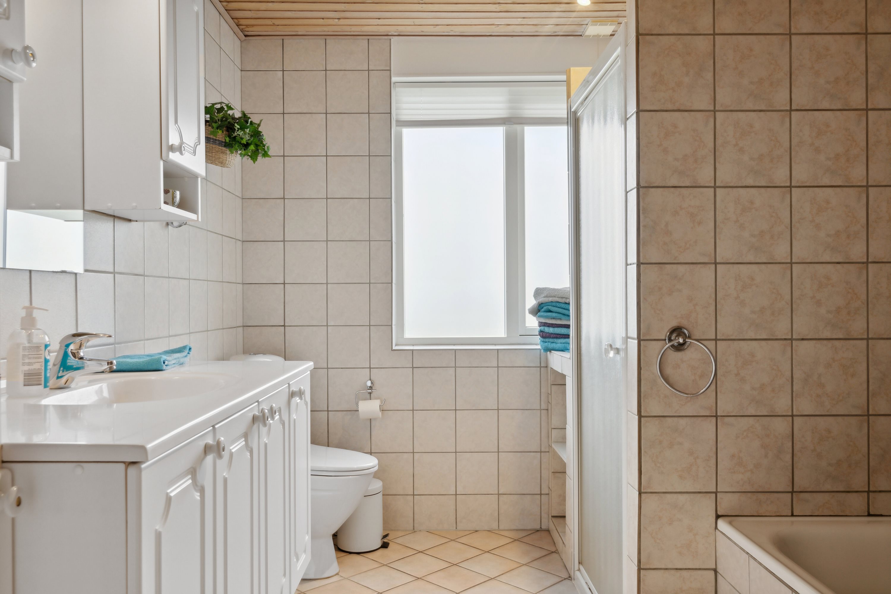 Fremhævet badeværelse billede i fuldskærmstilstand. Billede af Snevrevej 4A, Højrup,Horne, 9850 Hirtshals