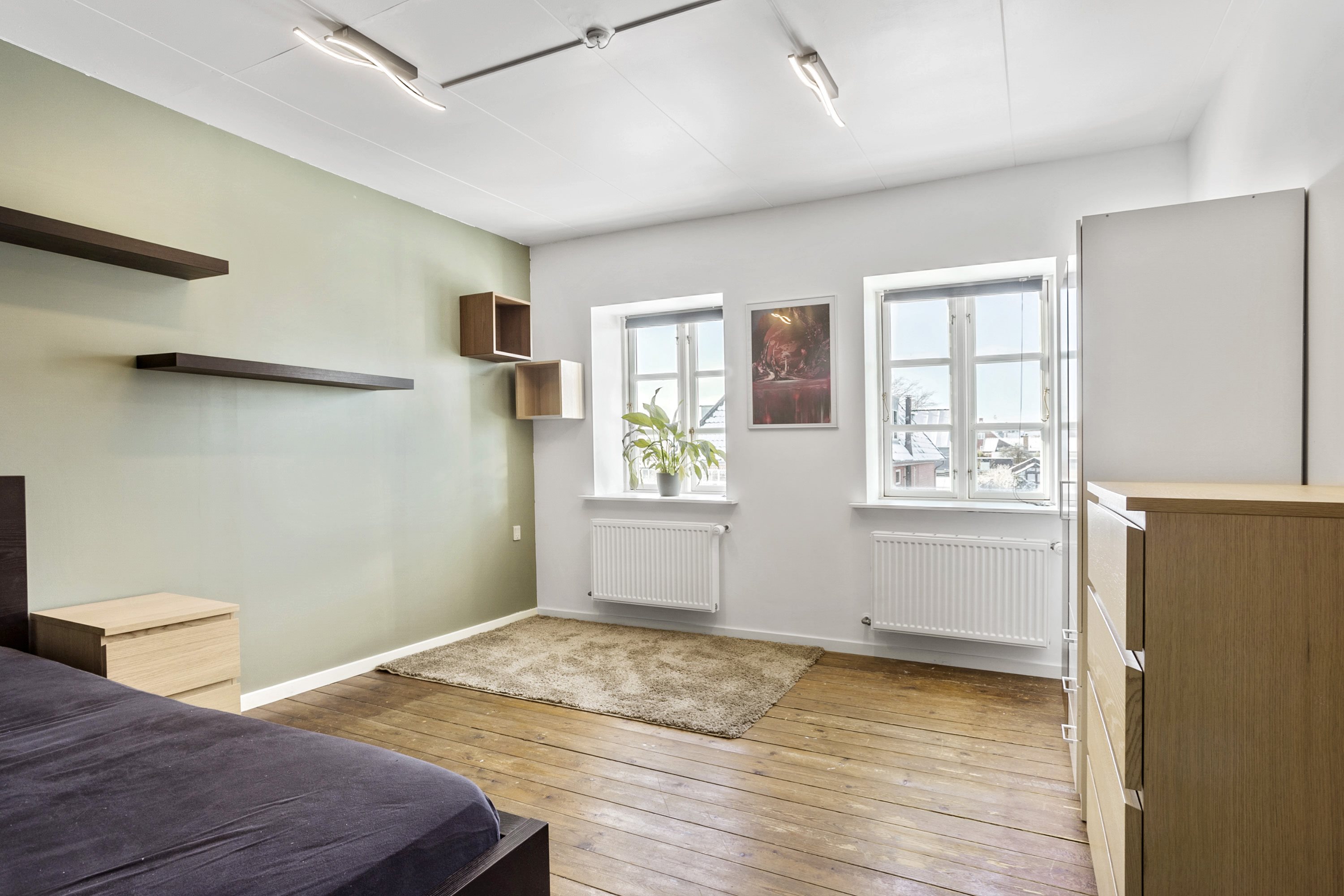 Fremhævet soveværelse billede i fuldskærmstilstand. Billede af Svanevej 40, 6100 Haderslev