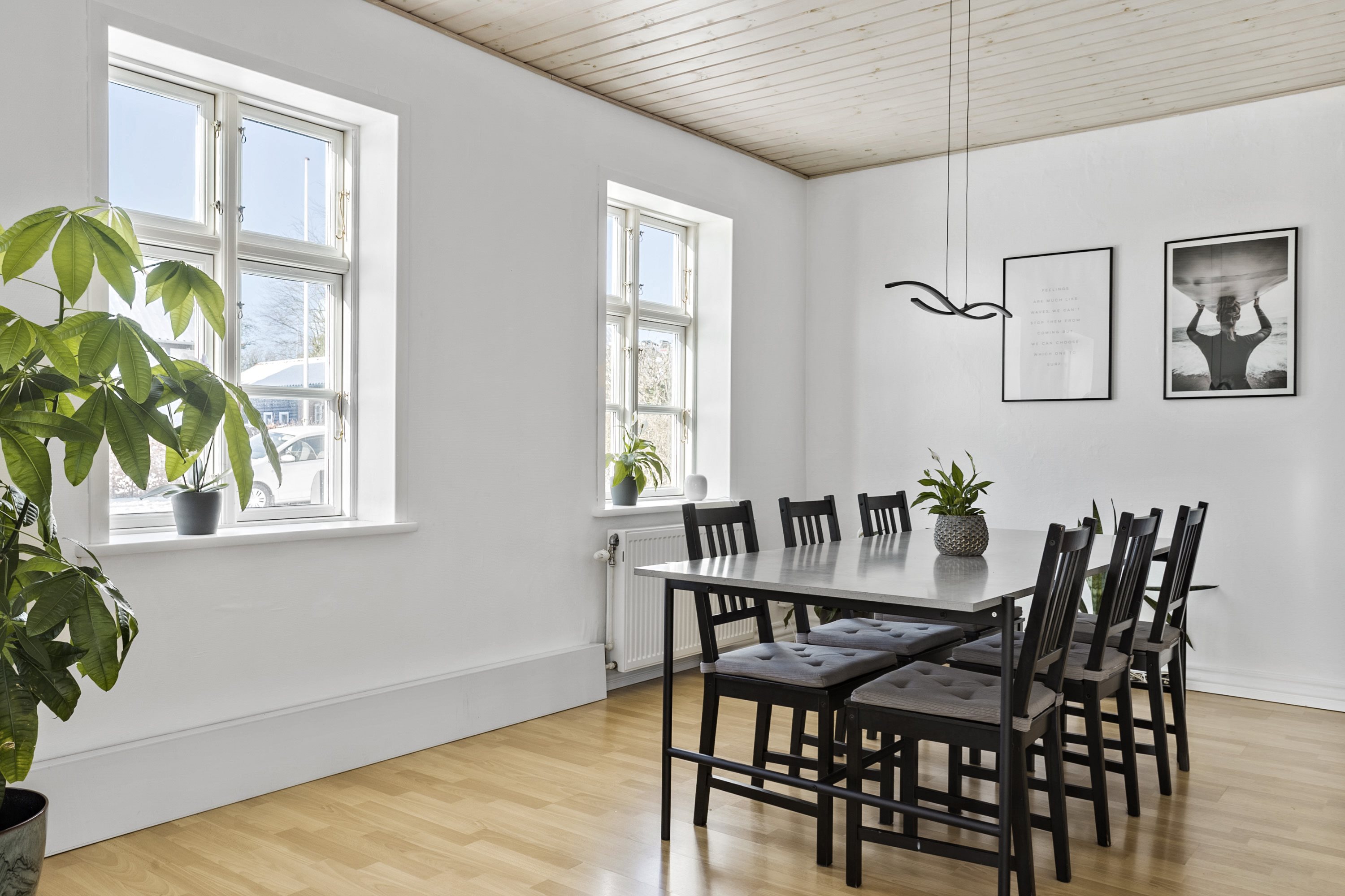Fremhævet spisestue billede i fuldskærmstilstand. Billede af Svanevej 40, 6100 Haderslev