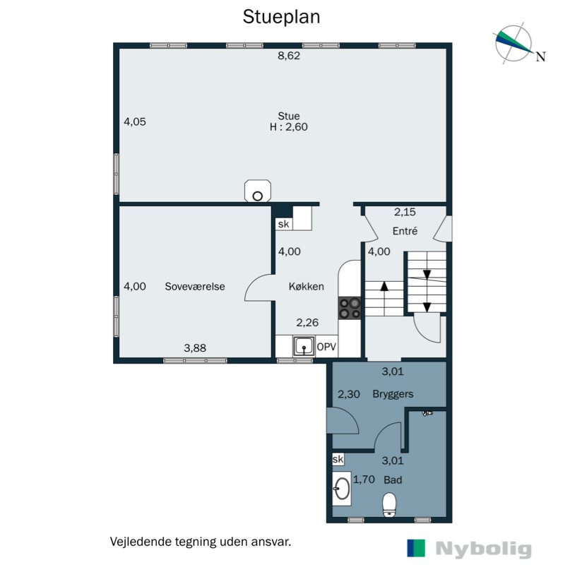 Plantegninger billede af Svanevej 40, 6100 Haderslev