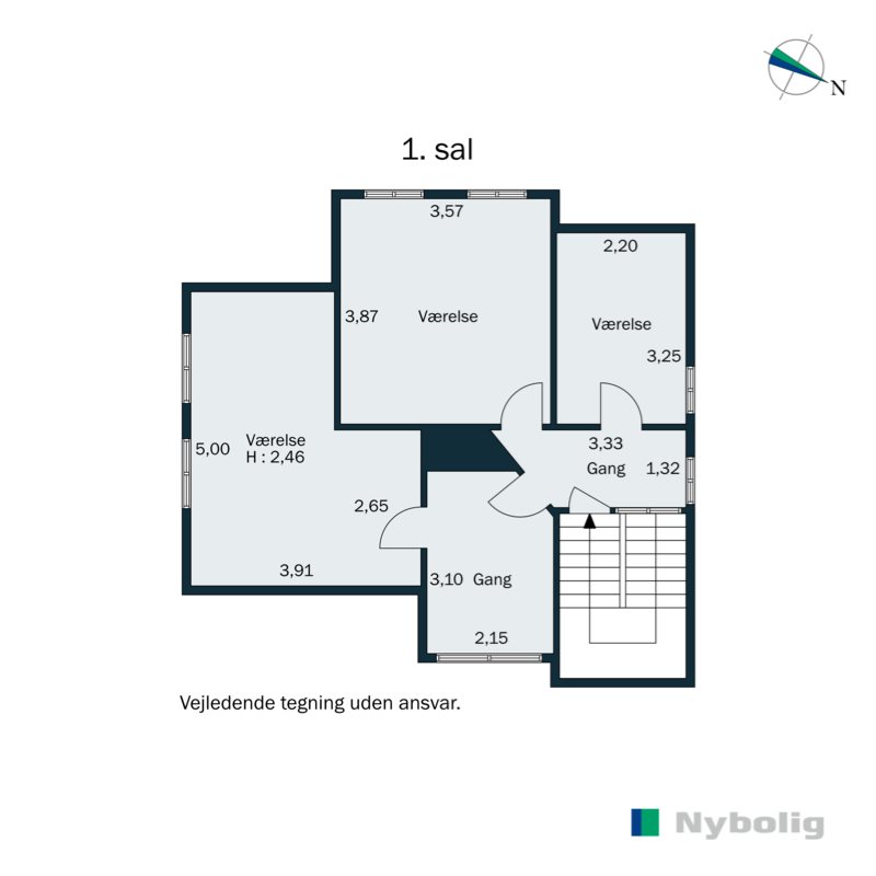Plantegninger billede af Svanevej 40, 6100 Haderslev