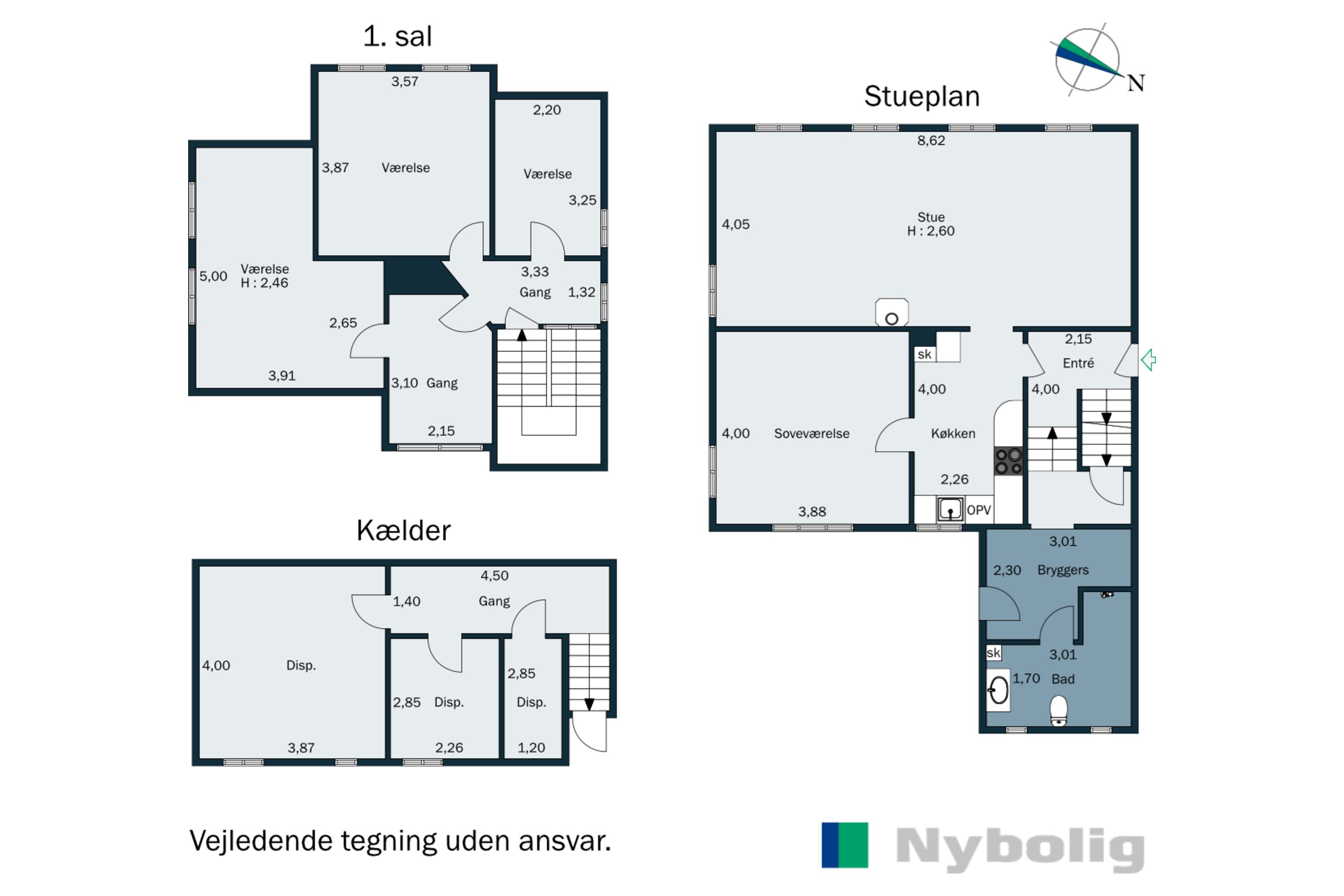Plantegninger billede af Svanevej 40, 6100 Haderslev