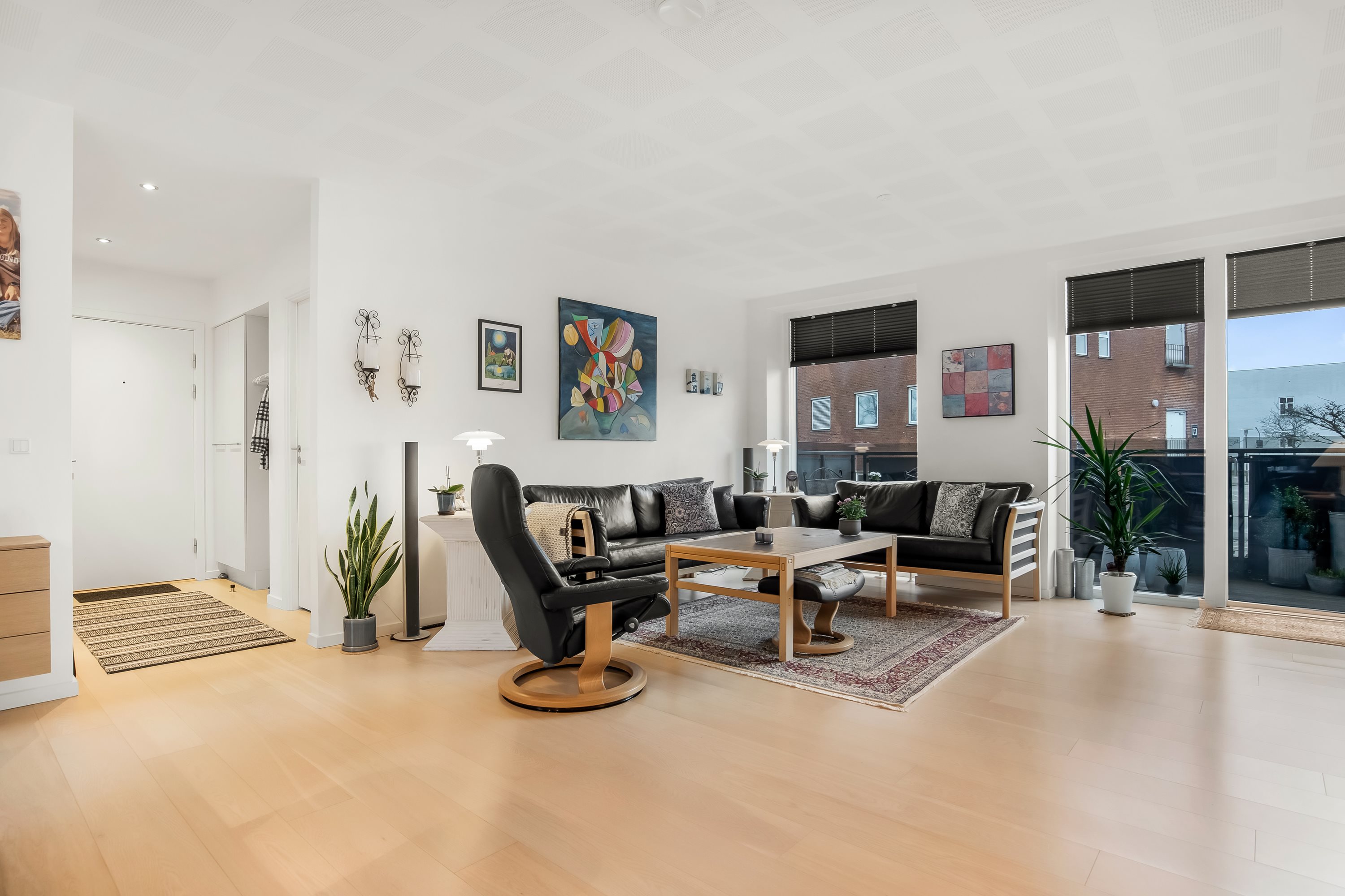 Fremhævet stue billede i fuldskærmstilstand. Billede af Sct Jørgens Gade 24, st.., 7500 Holstebro