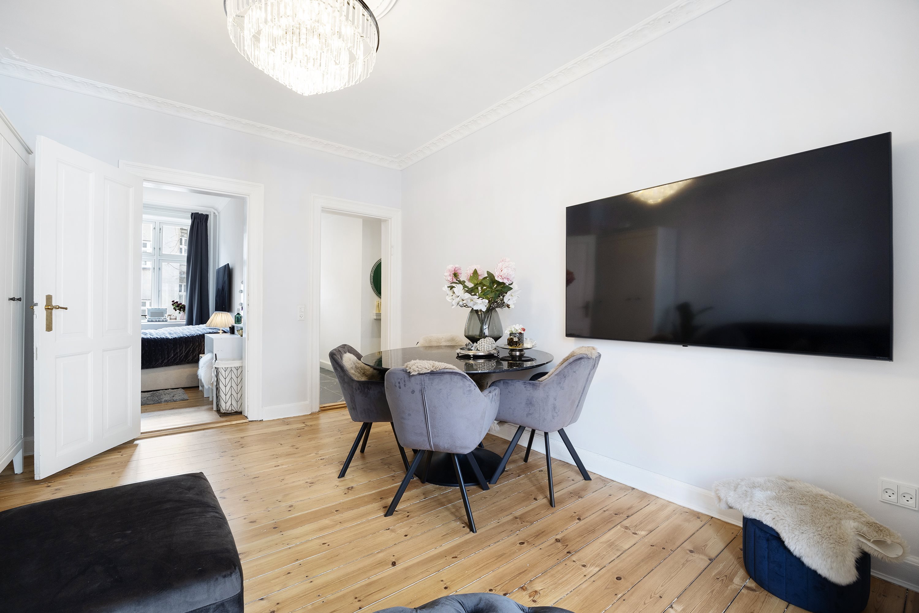 Fremhævet stue billede i fuldskærmstilstand. Billede af Andreas Bjørns Gade 18, 3. tv., 1428 København K