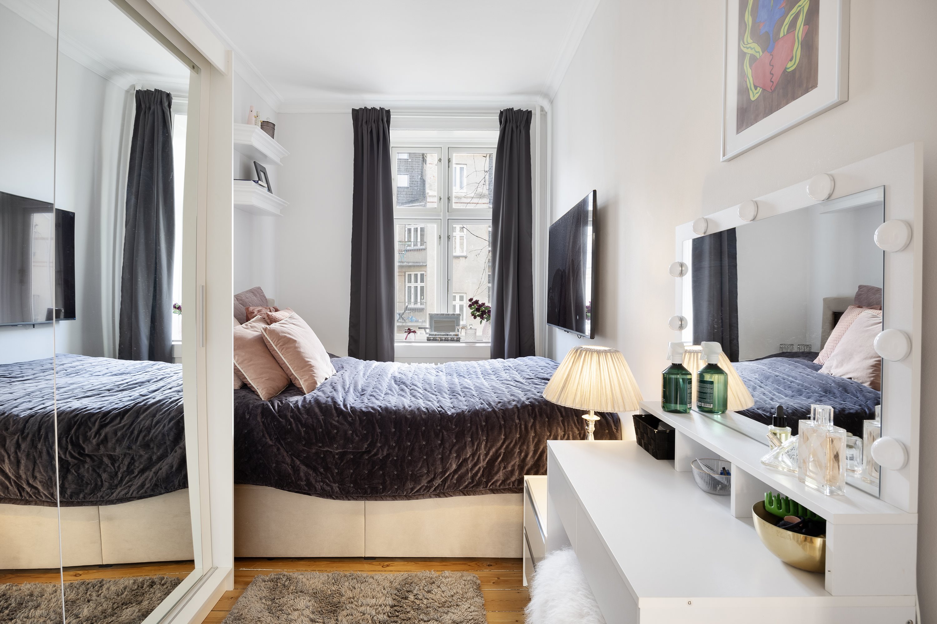 Fremhævet værelse billede i fuldskærmstilstand. Billede af Andreas Bjørns Gade 18, 3. tv., 1428 København K