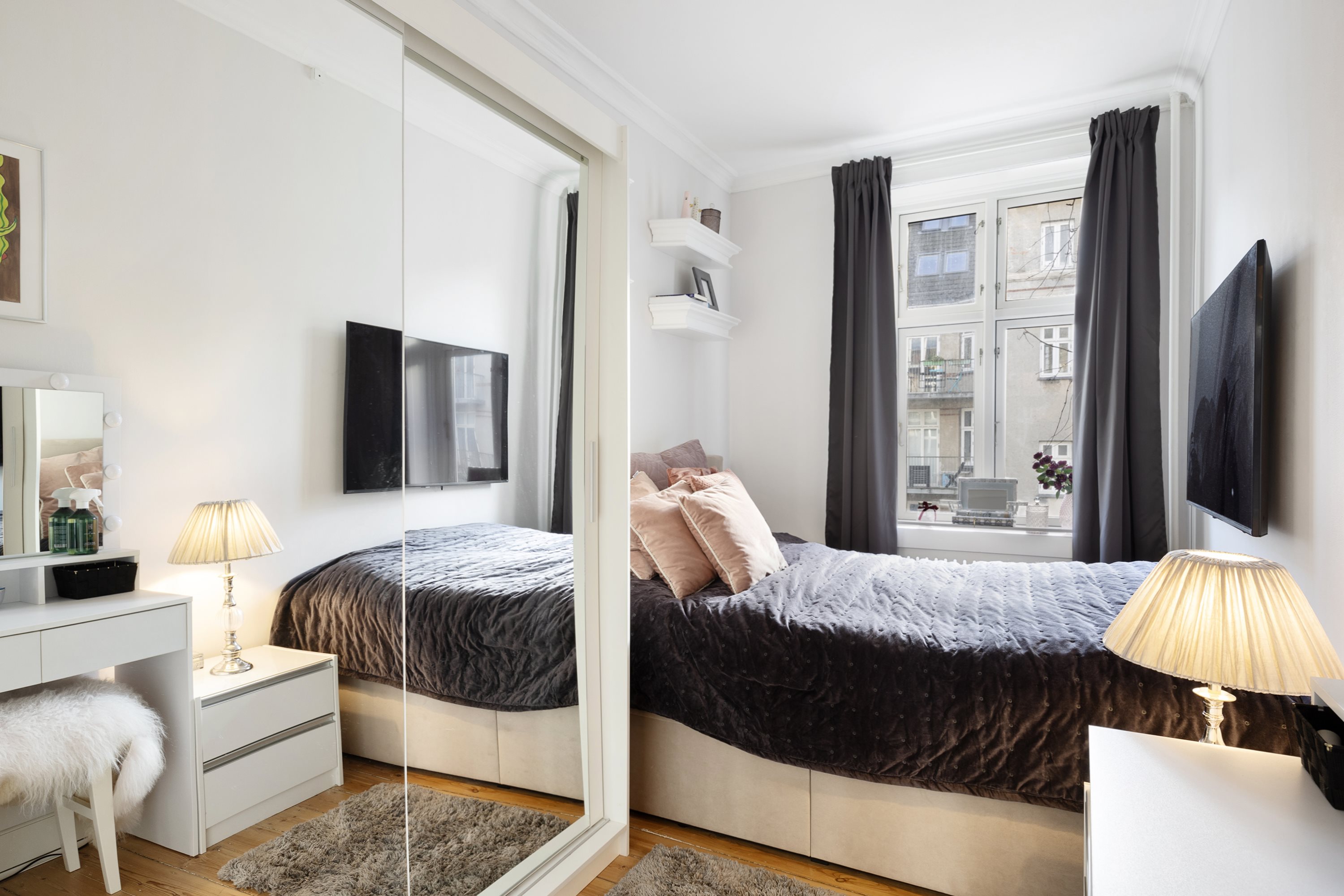 Fremhævet værelse billede i fuldskærmstilstand. Billede af Andreas Bjørns Gade 18, 3. tv., 1428 København K