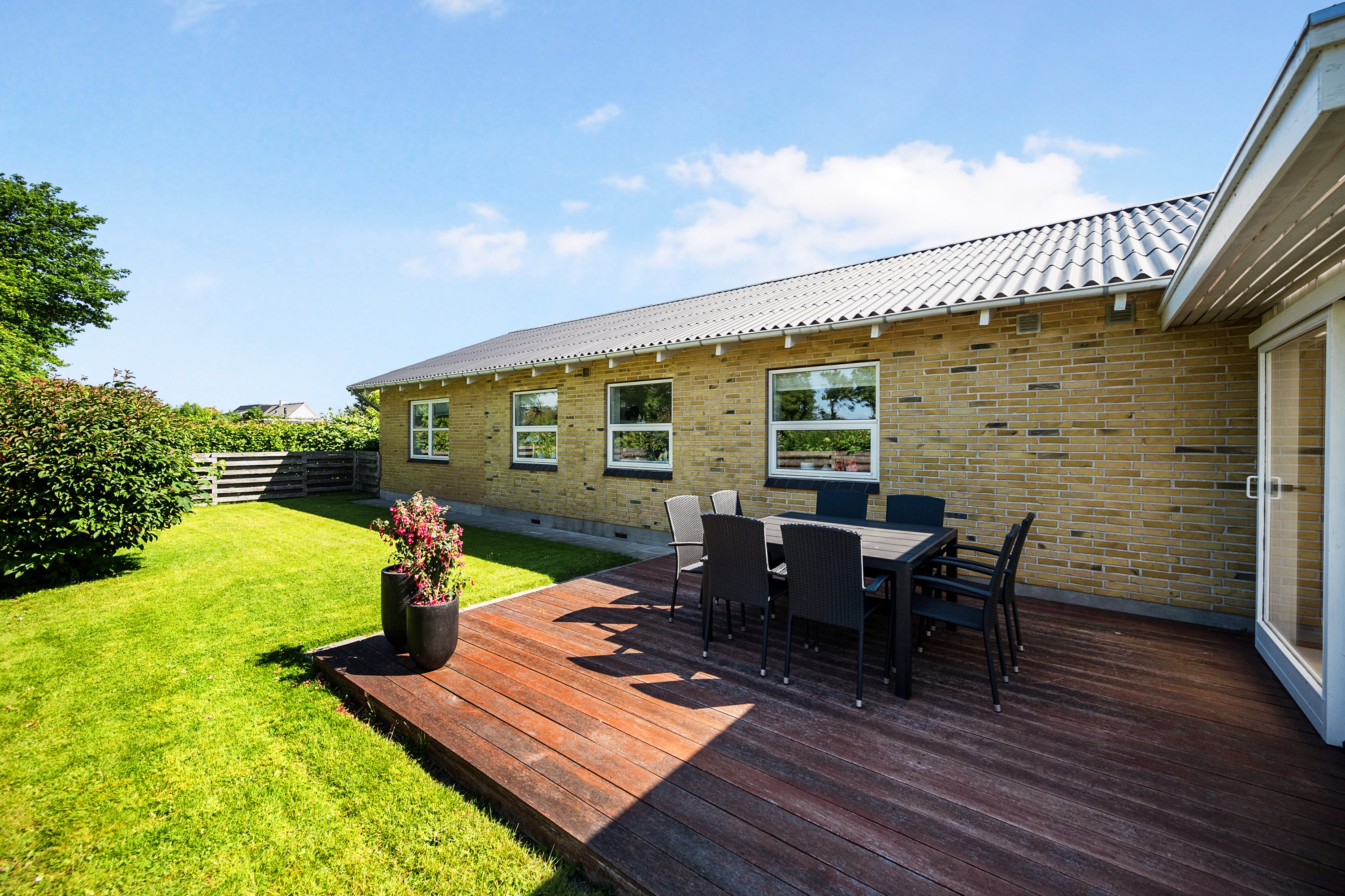 Fremhævet terrasse billede i fuldskærmstilstand. Billede af Ilbrovej 379, Ilbro, 9800 Hjørring