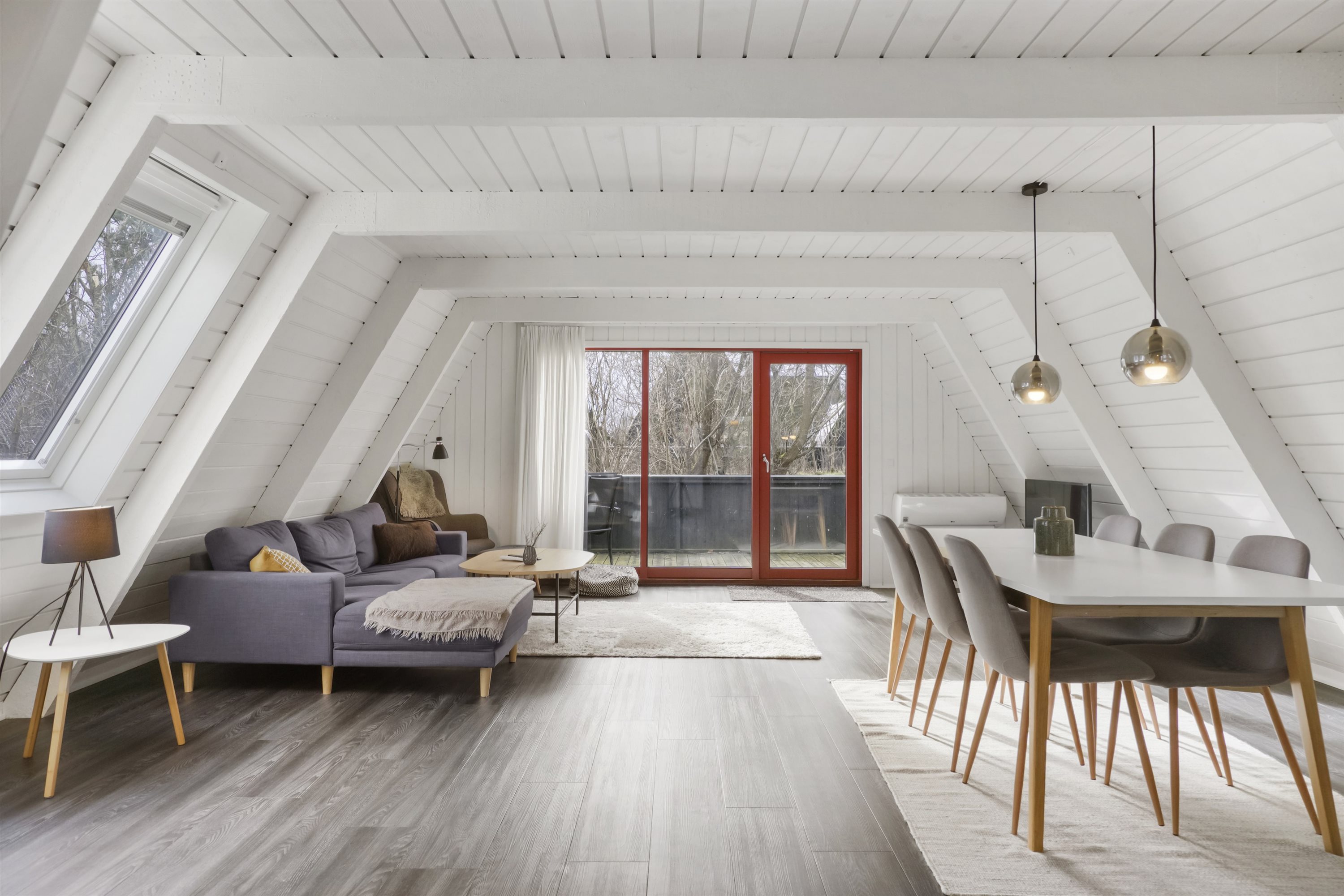 Fremhævet stue billede i fuldskærmstilstand. Billede af Golfsvinget 196, Gatten, 9640 Farsø