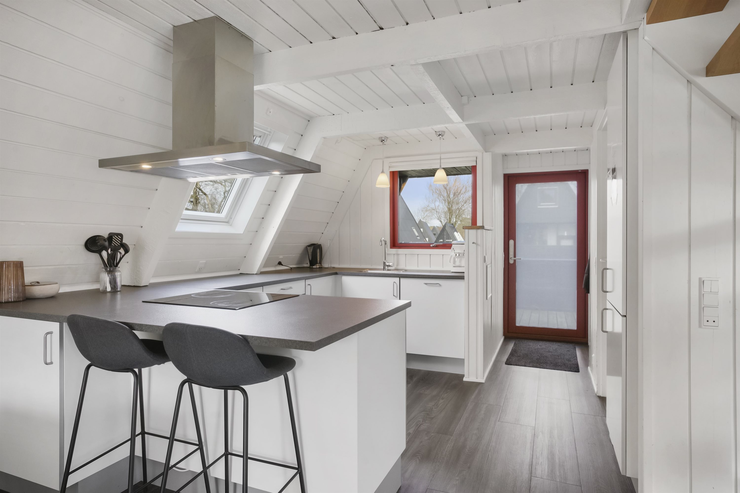 Fremhævet køkken billede i fuldskærmstilstand. Billede af Golfsvinget 196, Gatten, 9640 Farsø