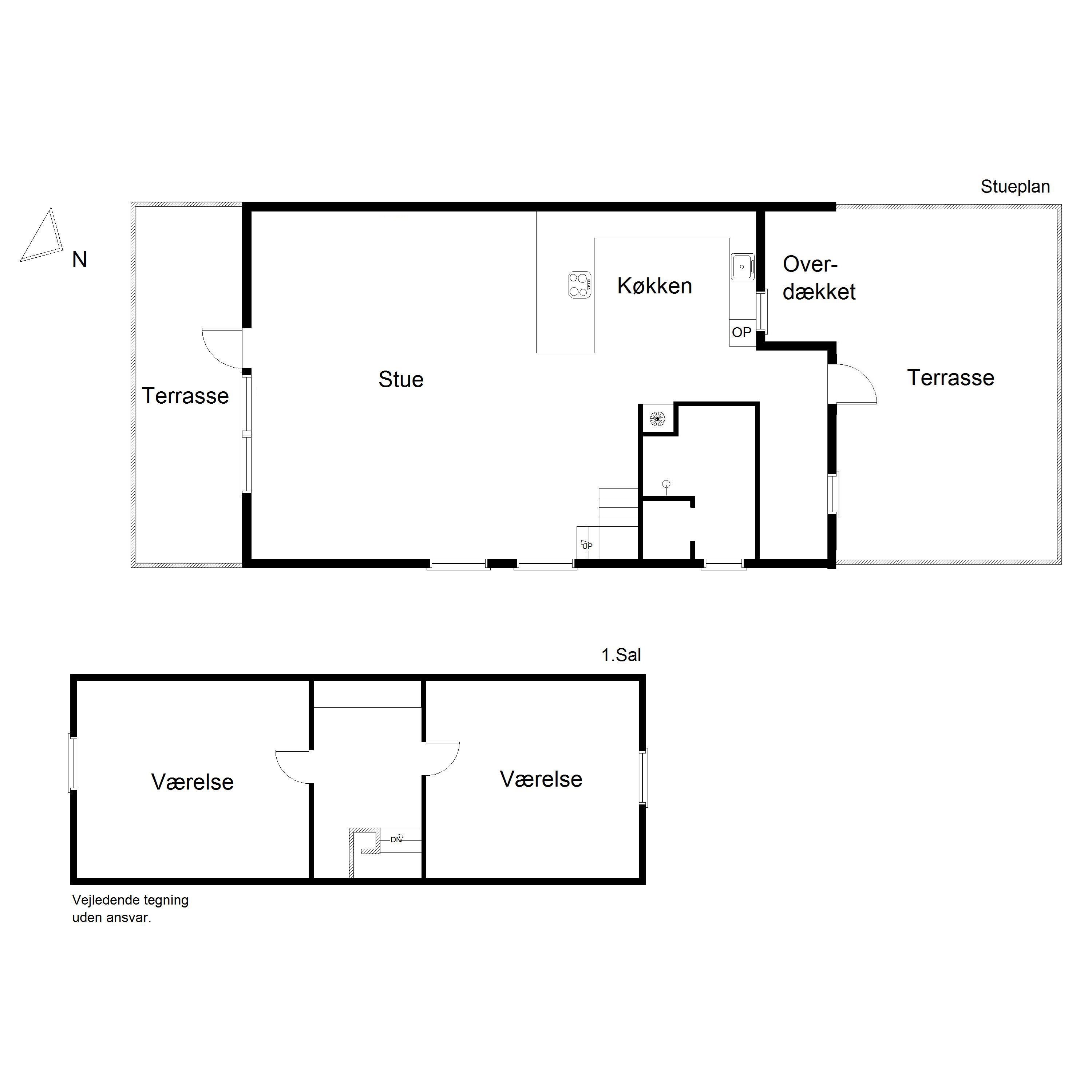 Plantegninger billede af Golfsvinget 196, Gatten, 9640 Farsø