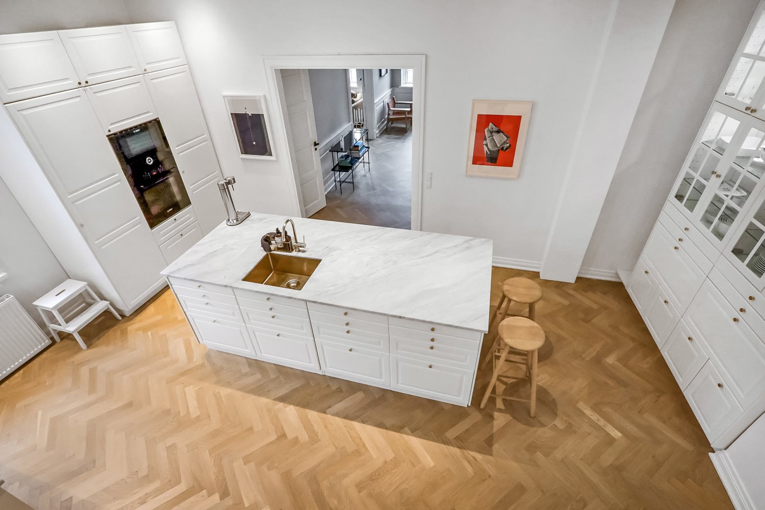 Fremhævet køkken billede i fuldskærmstilstand. Billede af Mageløs 10, 2. th., 5000 Odense C