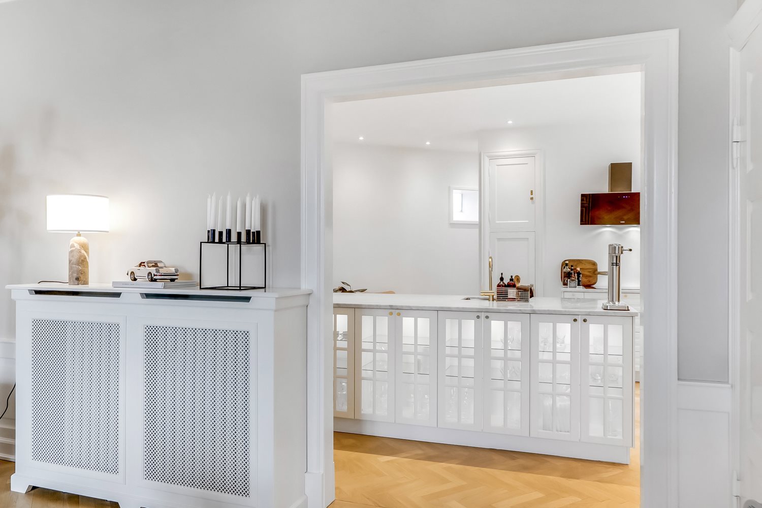 Fremhævet køkken billede i fuldskærmstilstand. Billede af Mageløs 10, 2. th., 5000 Odense C