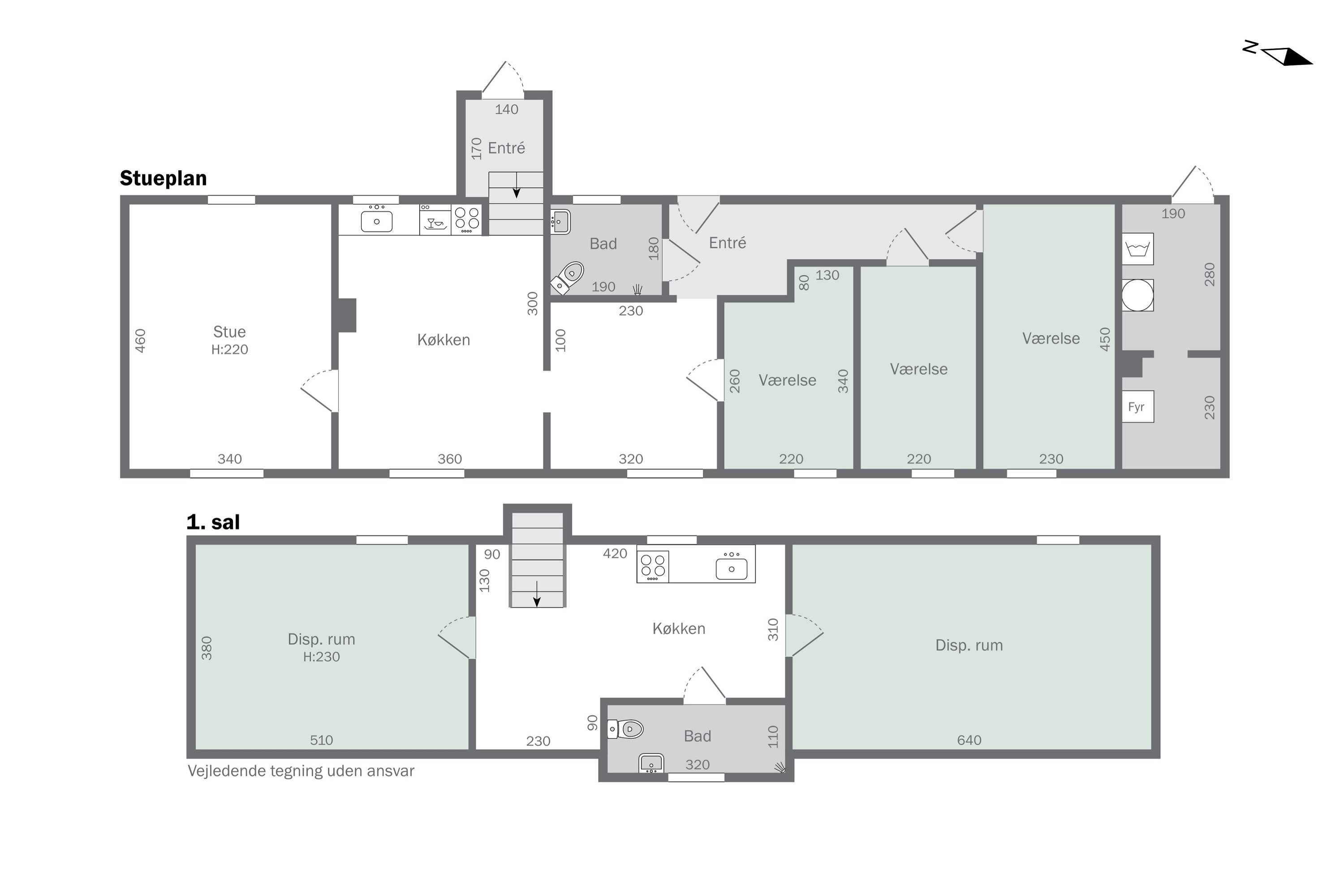 Plantegninger billede af Præstøvej 111, 4640 Faxe