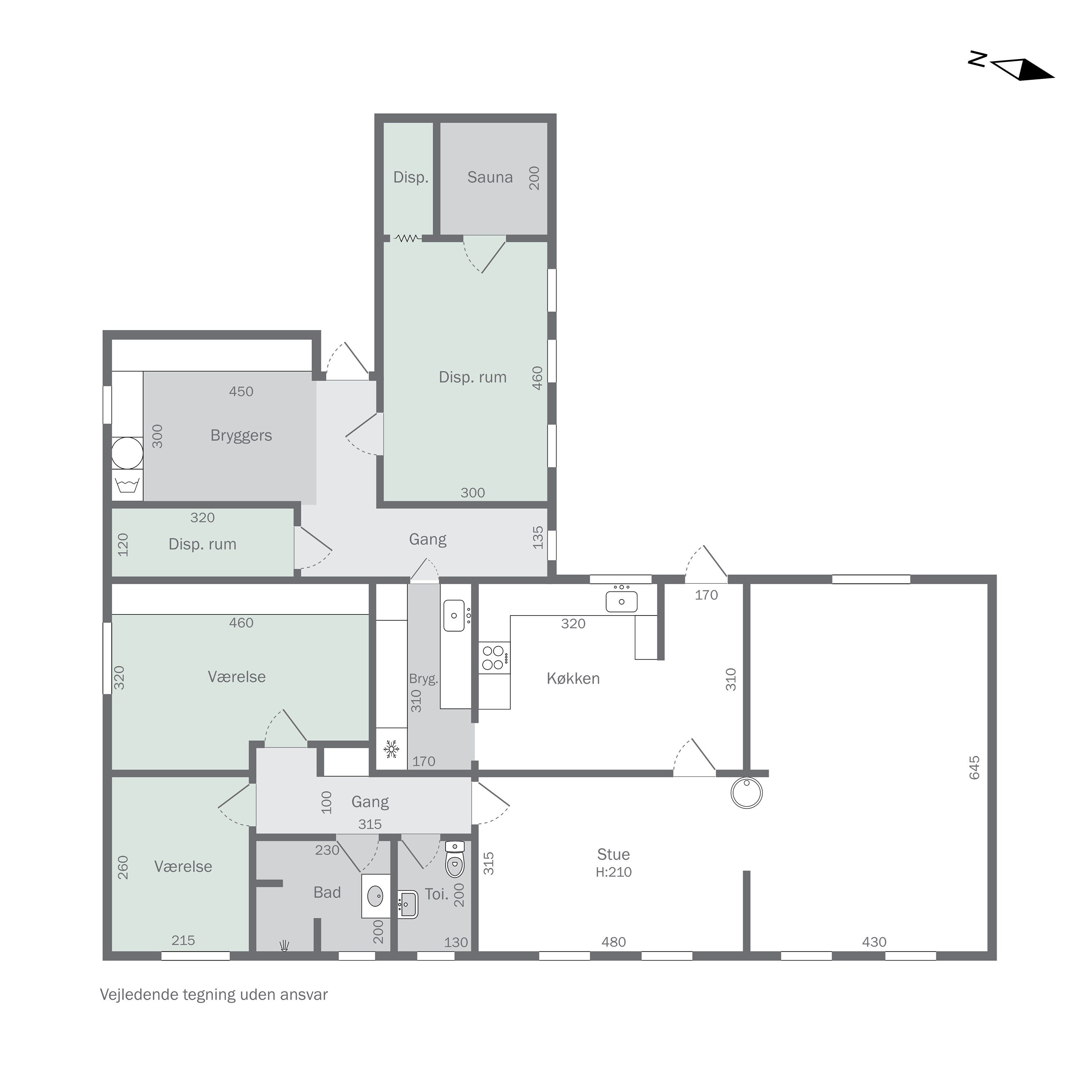 Plantegninger billede af Kirkevej 3, Teestrup, 4690 Haslev