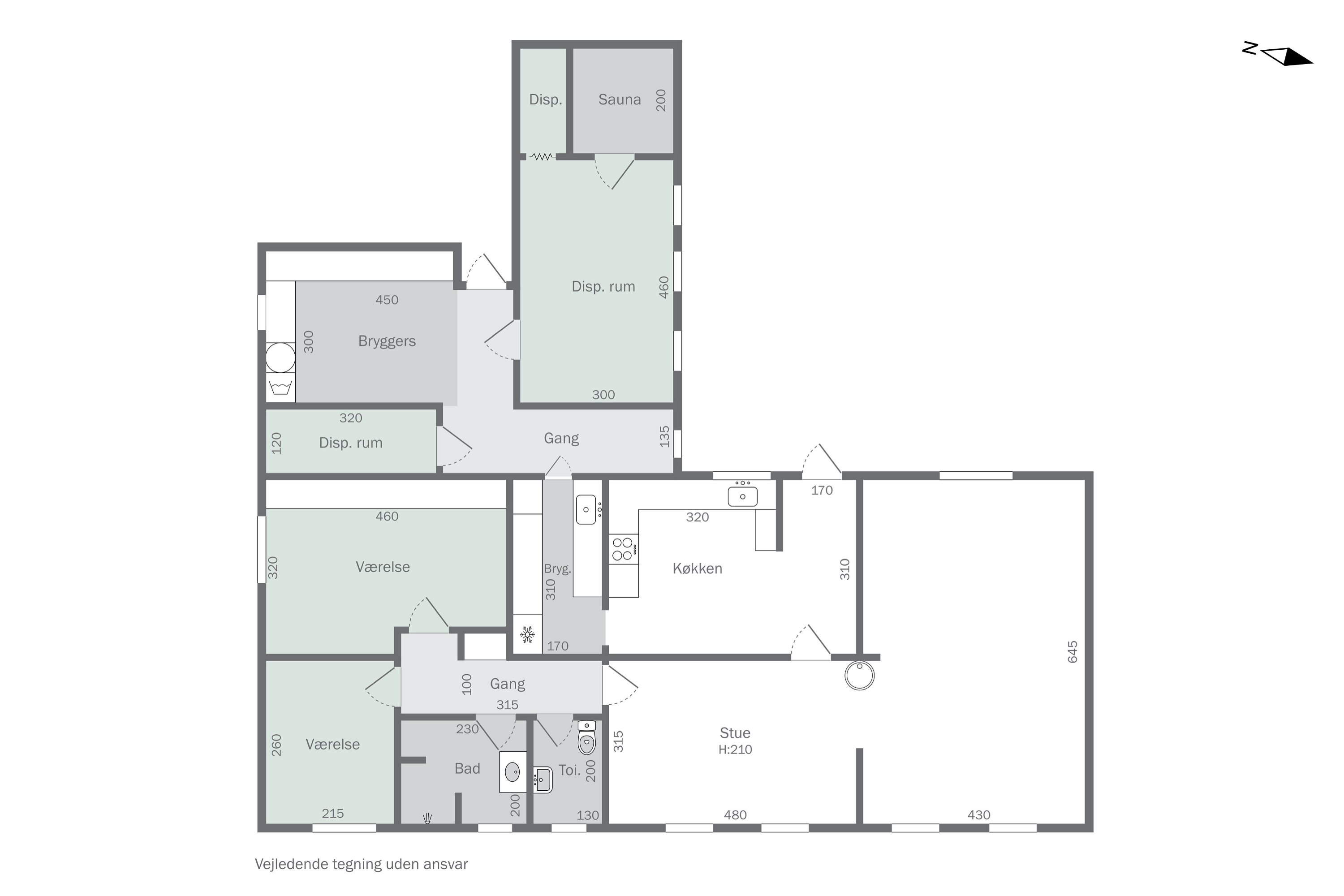 Plantegninger billede af Kirkevej 3, Teestrup, 4690 Haslev