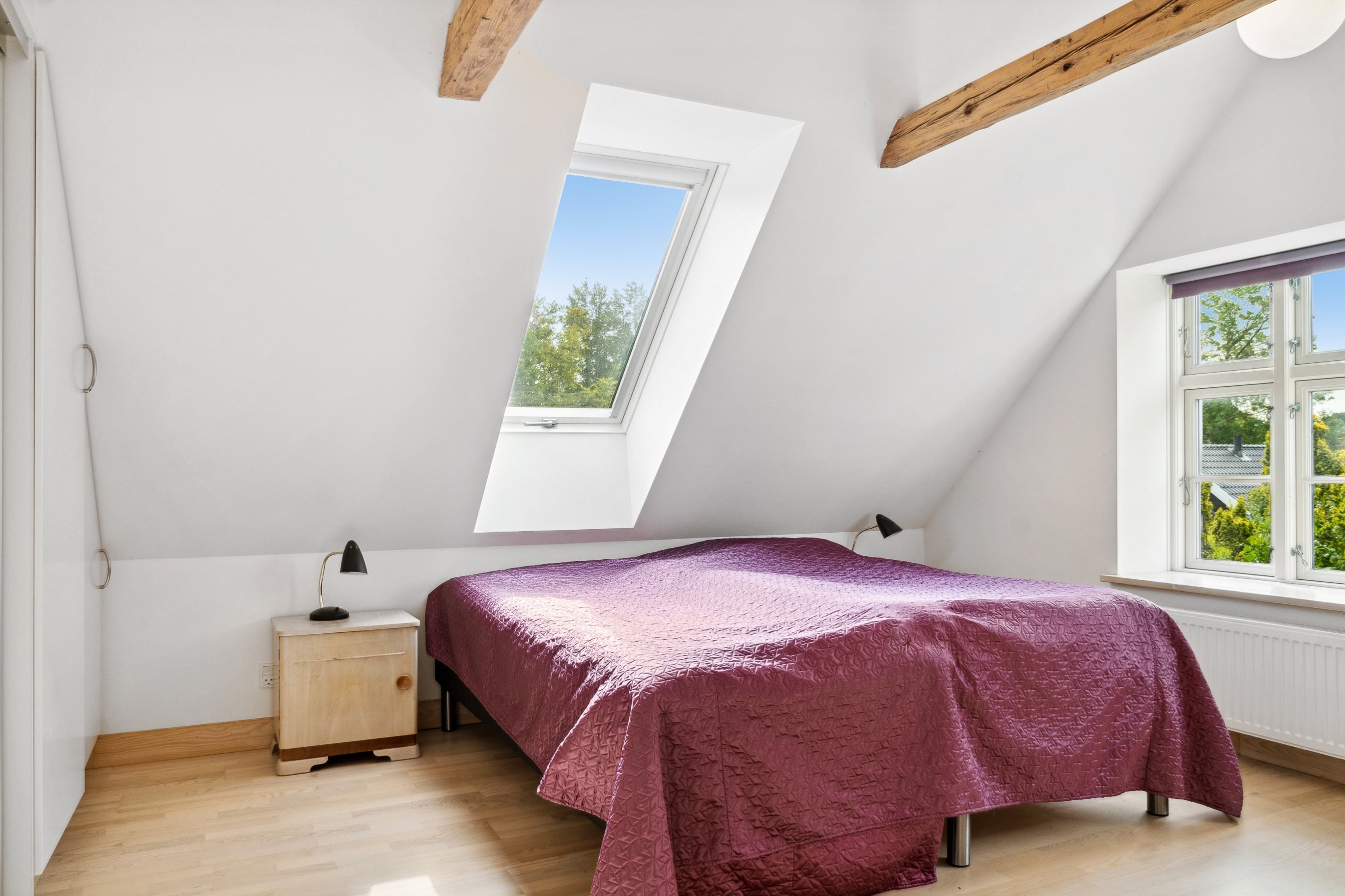 Fremhævet soveværelse billede i fuldskærmstilstand. Billede af Kildebakken 29, Everdrup, 4733 Tappernøje