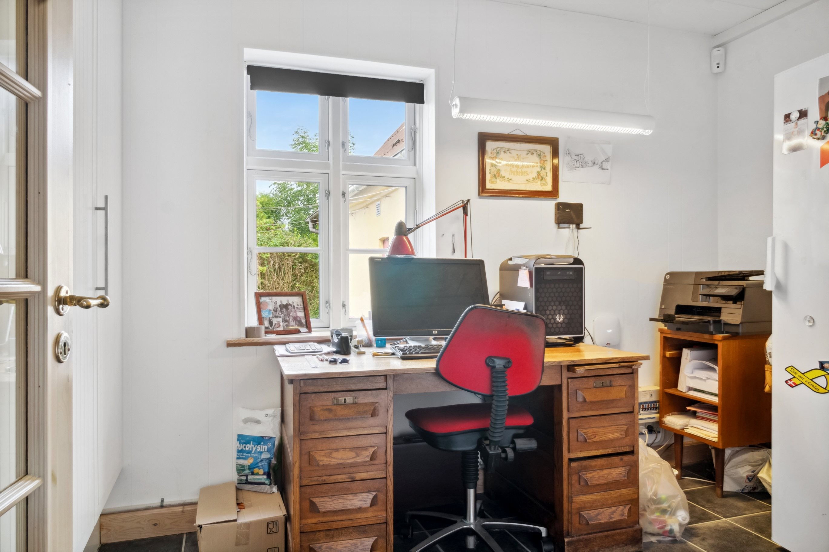 Fremhævet kontor billede i fuldskærmstilstand. Billede af Kildebakken 29, Everdrup, 4733 Tappernøje