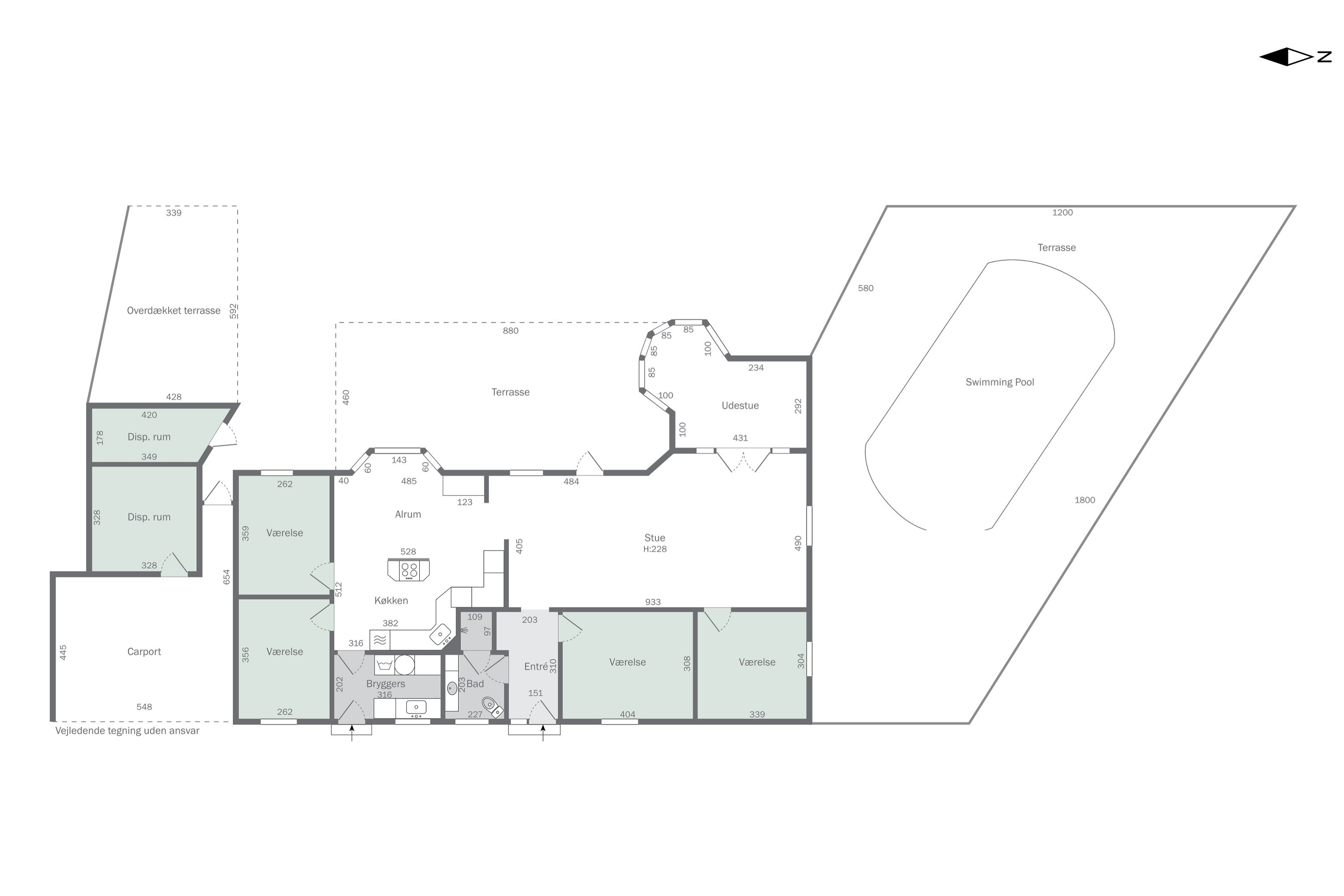Plantegninger billede af Dyssevænget 15, Kongsted, 4683 Rønnede