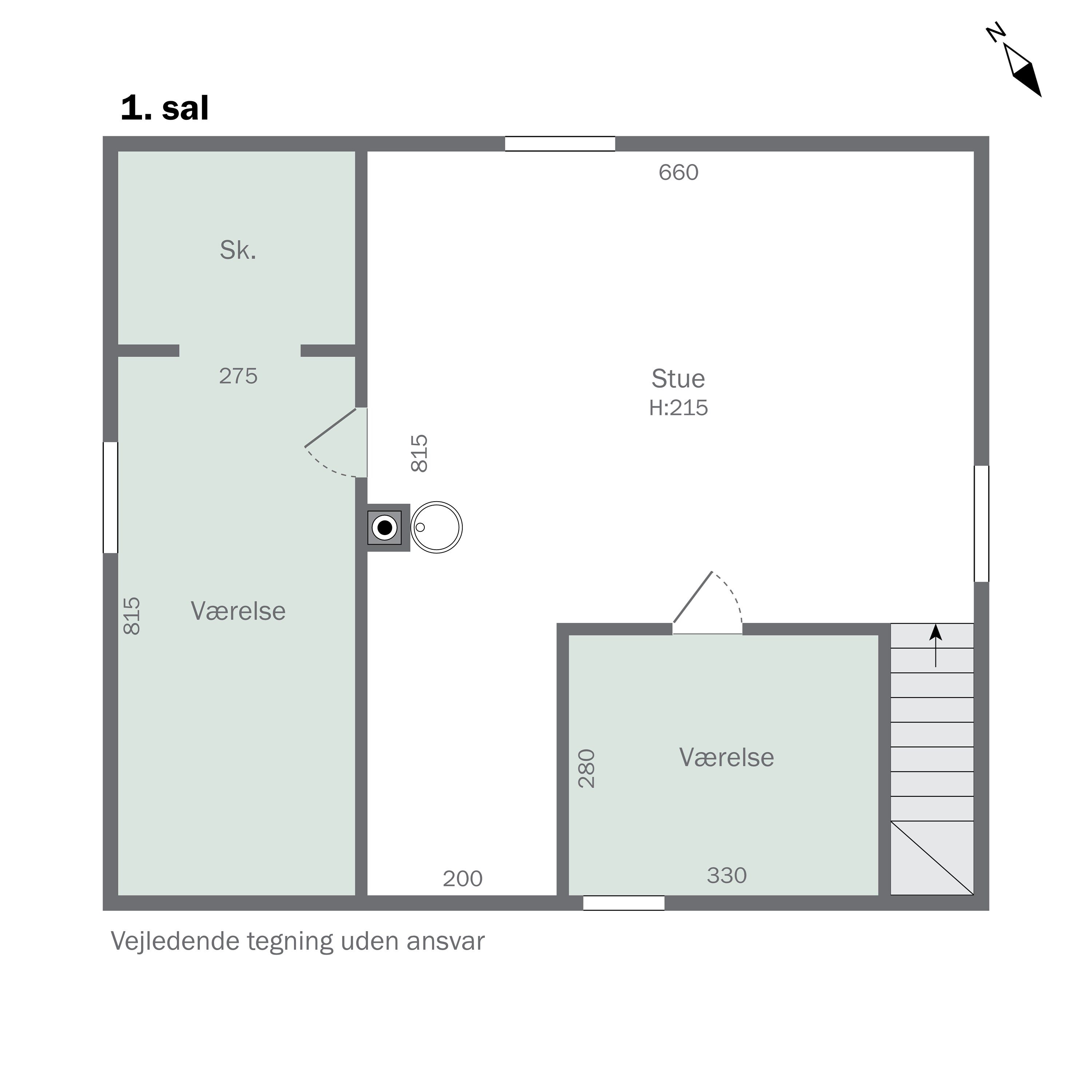 Plantegninger billede af Mønvej 91, 4720 Præstø