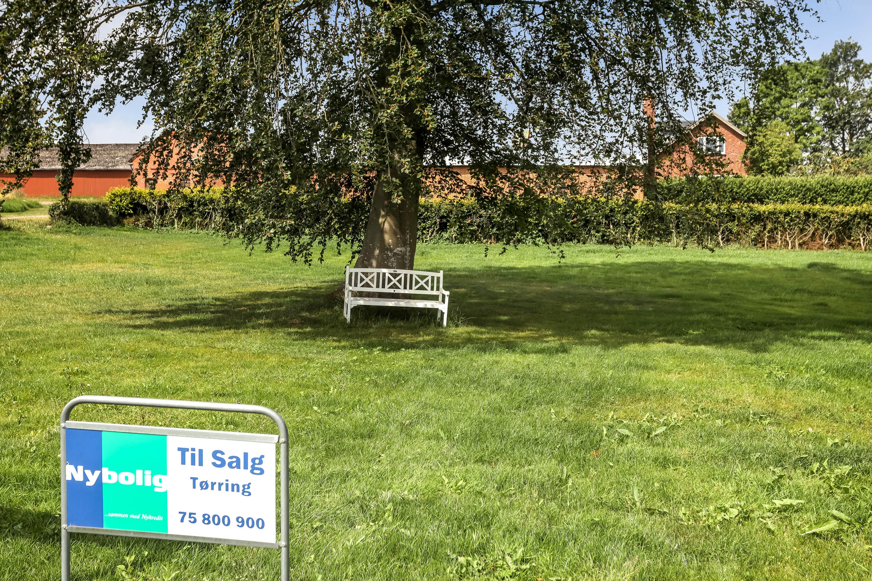 Fremhævet grund billede i fuldskærmstilstand. Billede af Honumvej 37, Honum, 8763 Rask Mølle