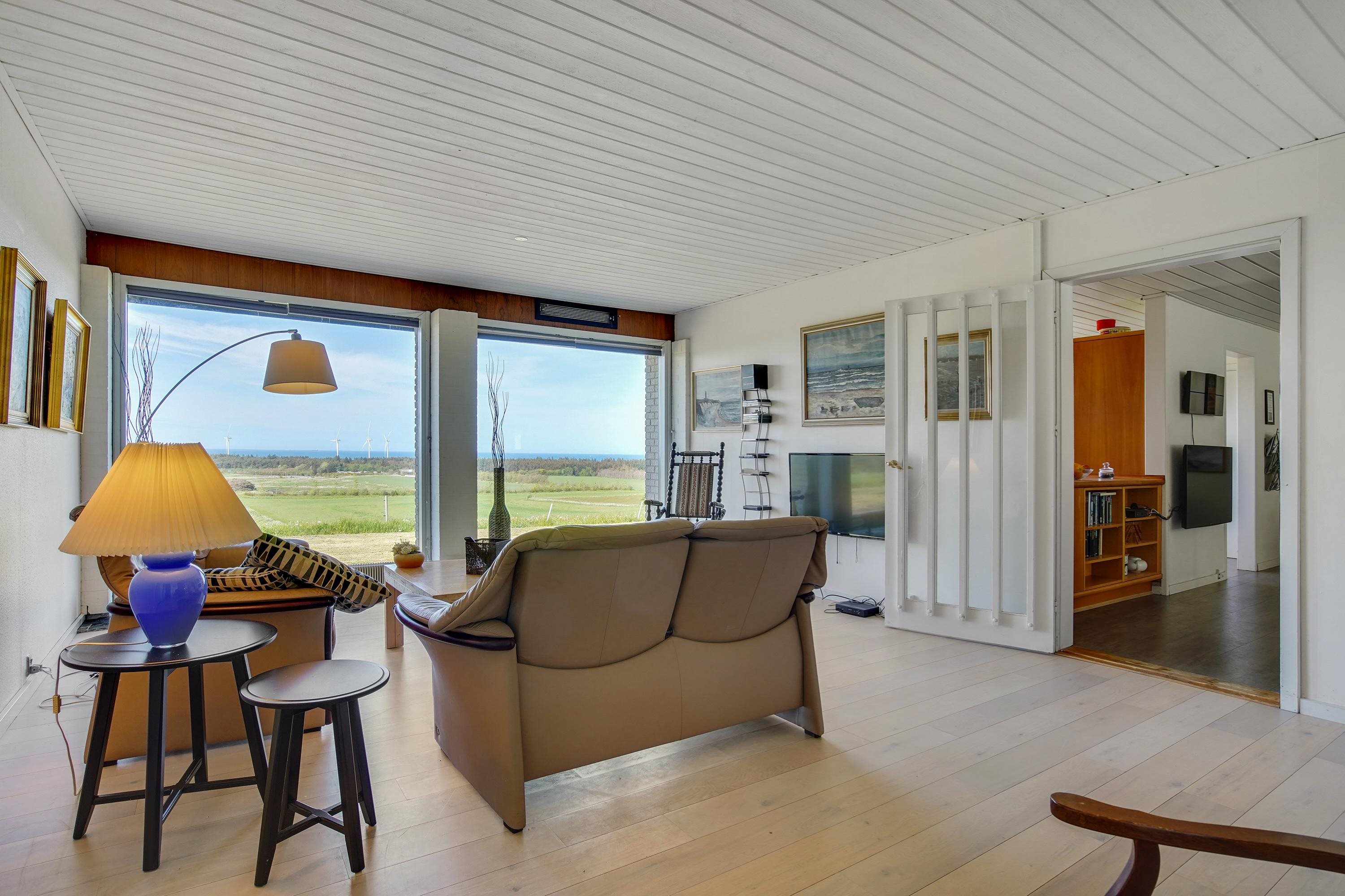 Fremhævet stue billede i fuldskærmstilstand. Billede af Skansebakken 23A, Horne, 9850 Hirtshals