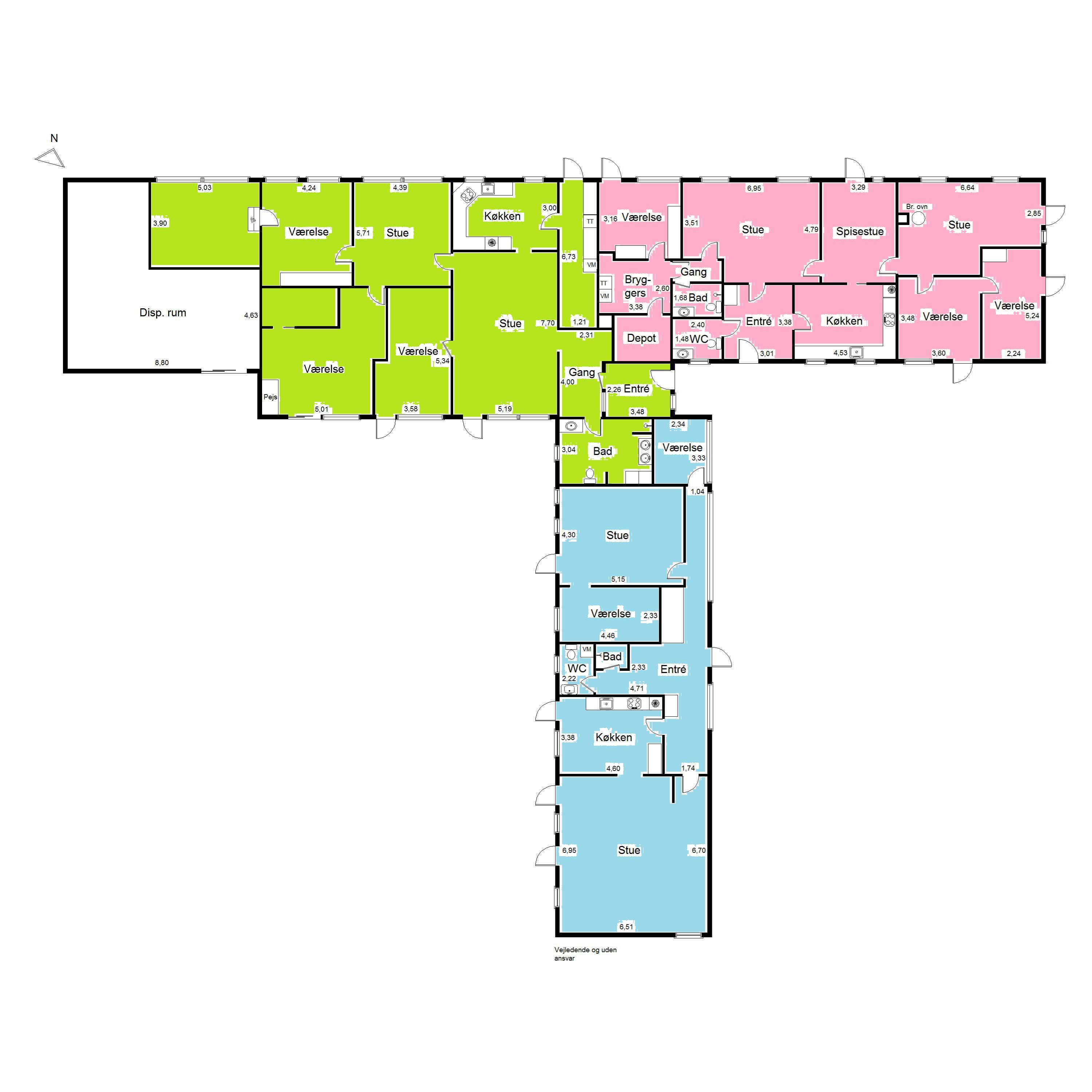 Plantegninger billede af Skansebakken 23A, Horne, 9850 Hirtshals