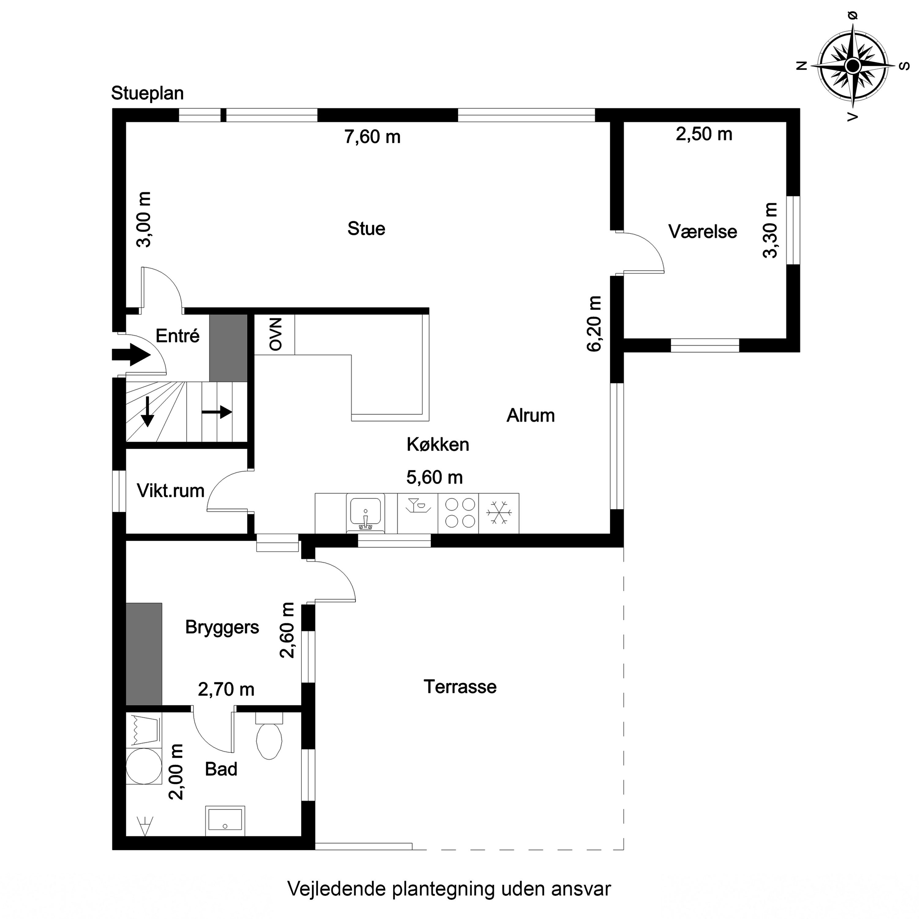 Plantegninger billede af Vinkelvej 2, 5772 Kværndrup