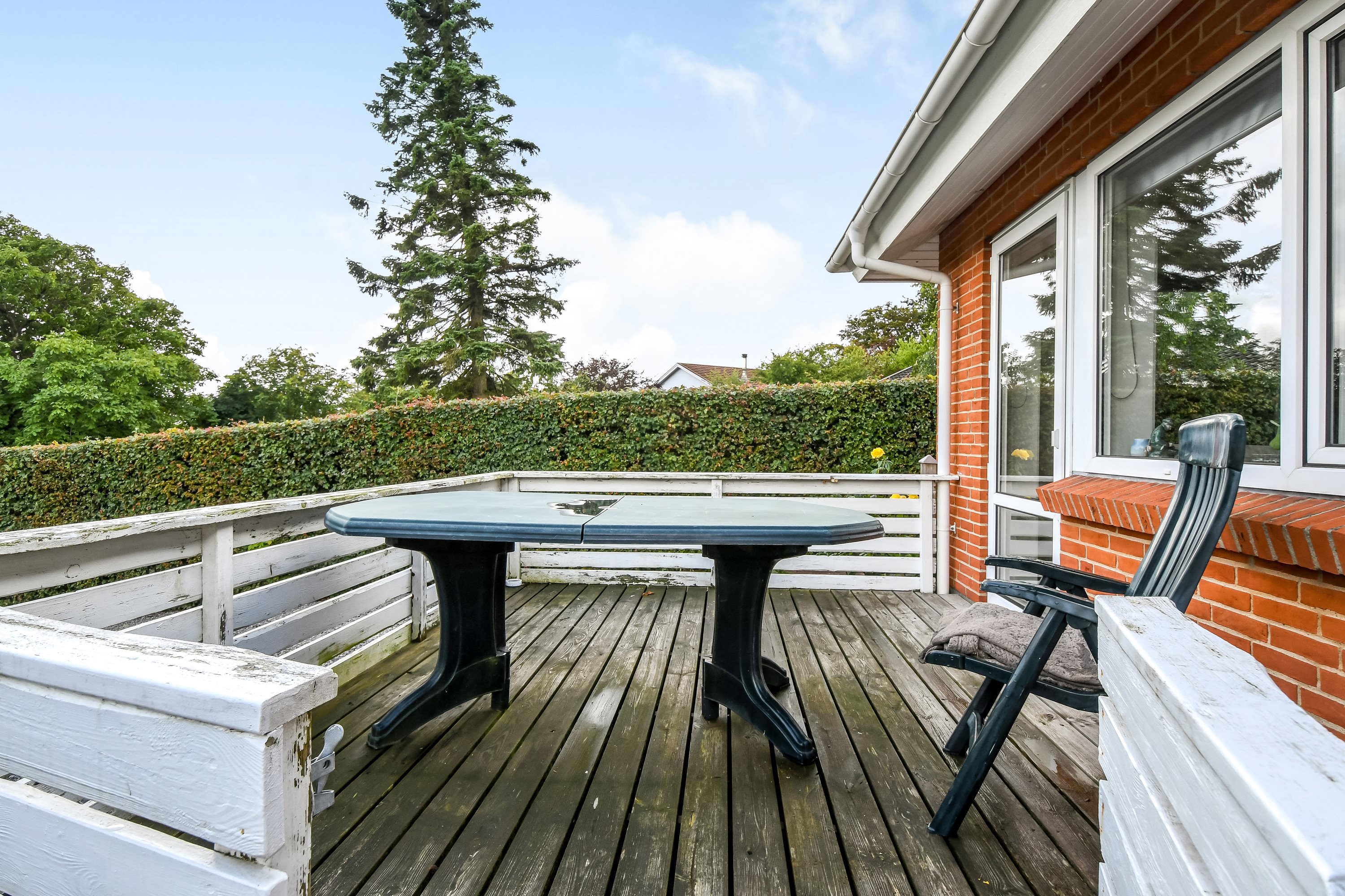 Fremhævet terrasse billede i fuldskærmstilstand. Billede af Bremdalvej 15, Bremdal, 7600 Struer