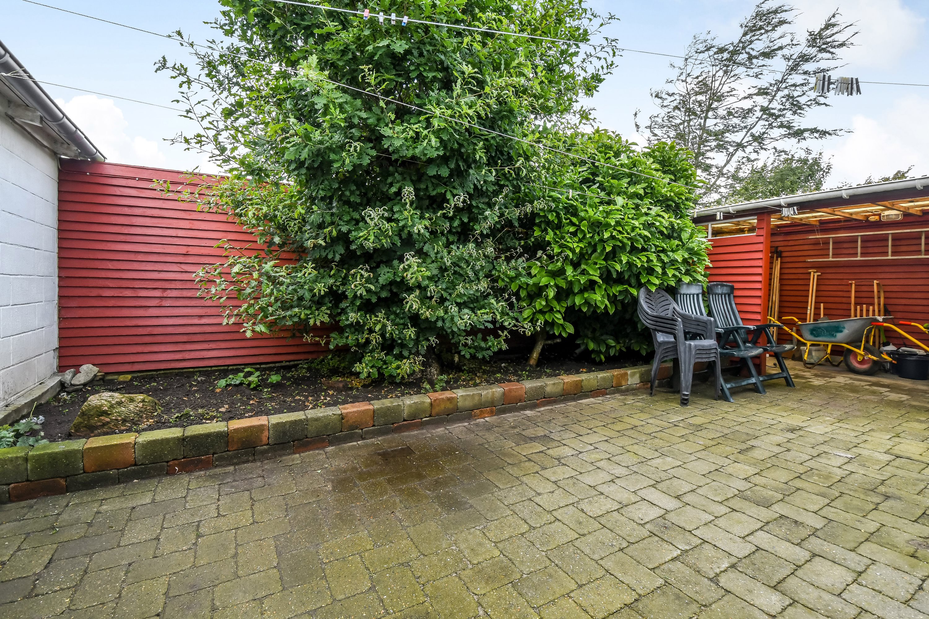 Fremhævet terrasse billede i fuldskærmstilstand. Billede af Bremdalvej 15, Bremdal, 7600 Struer