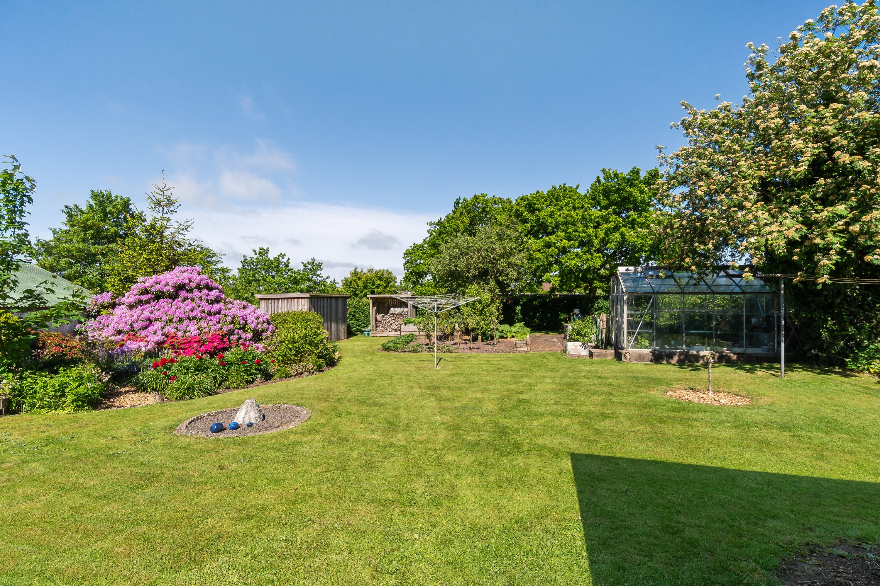 Miniaturebillede 2: set fra haven. Billede af Algade 8, Koldby, 7752 Snedsted