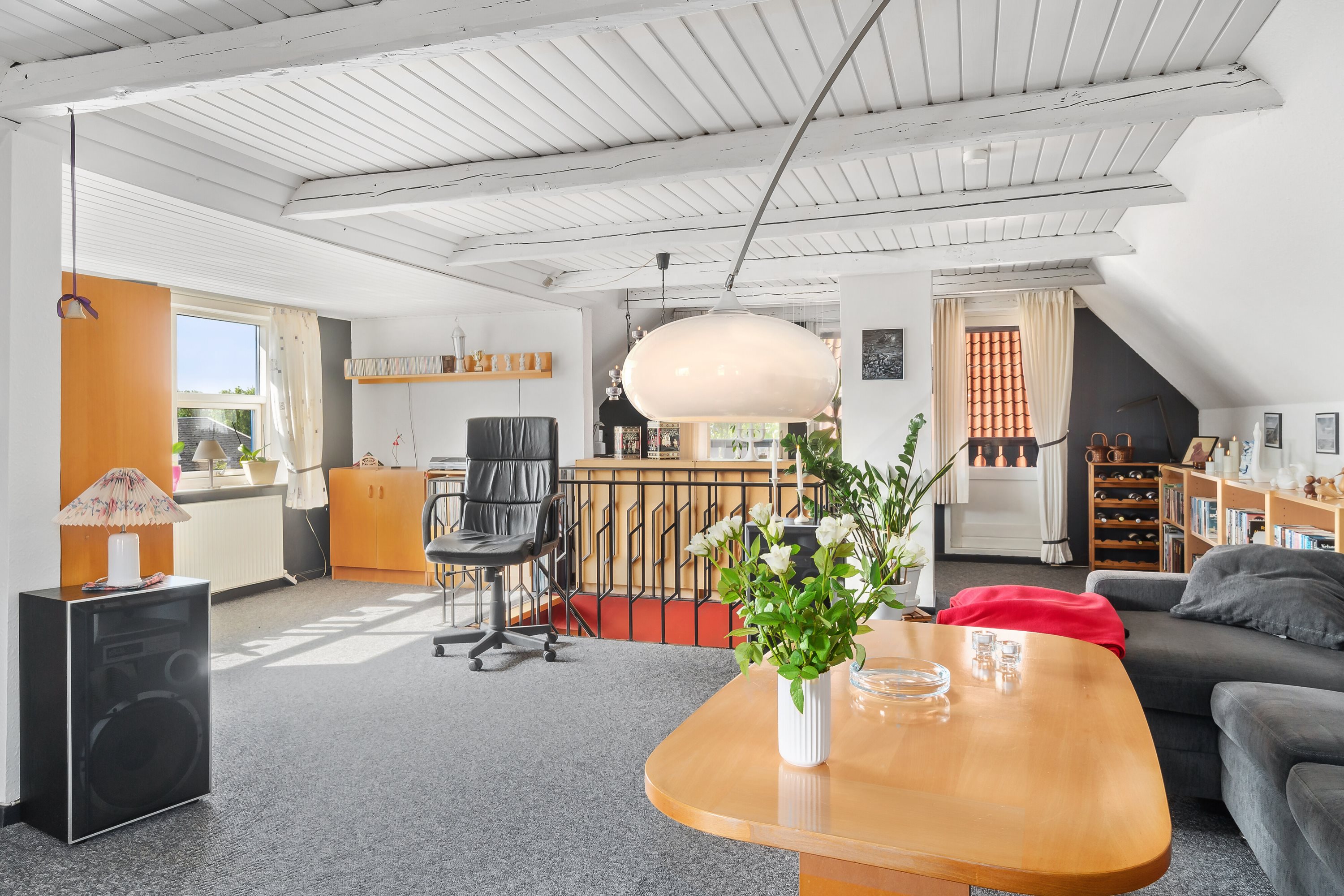 Fremhævet stue billede i fuldskærmstilstand. Billede af Algade 8, Koldby, 7752 Snedsted