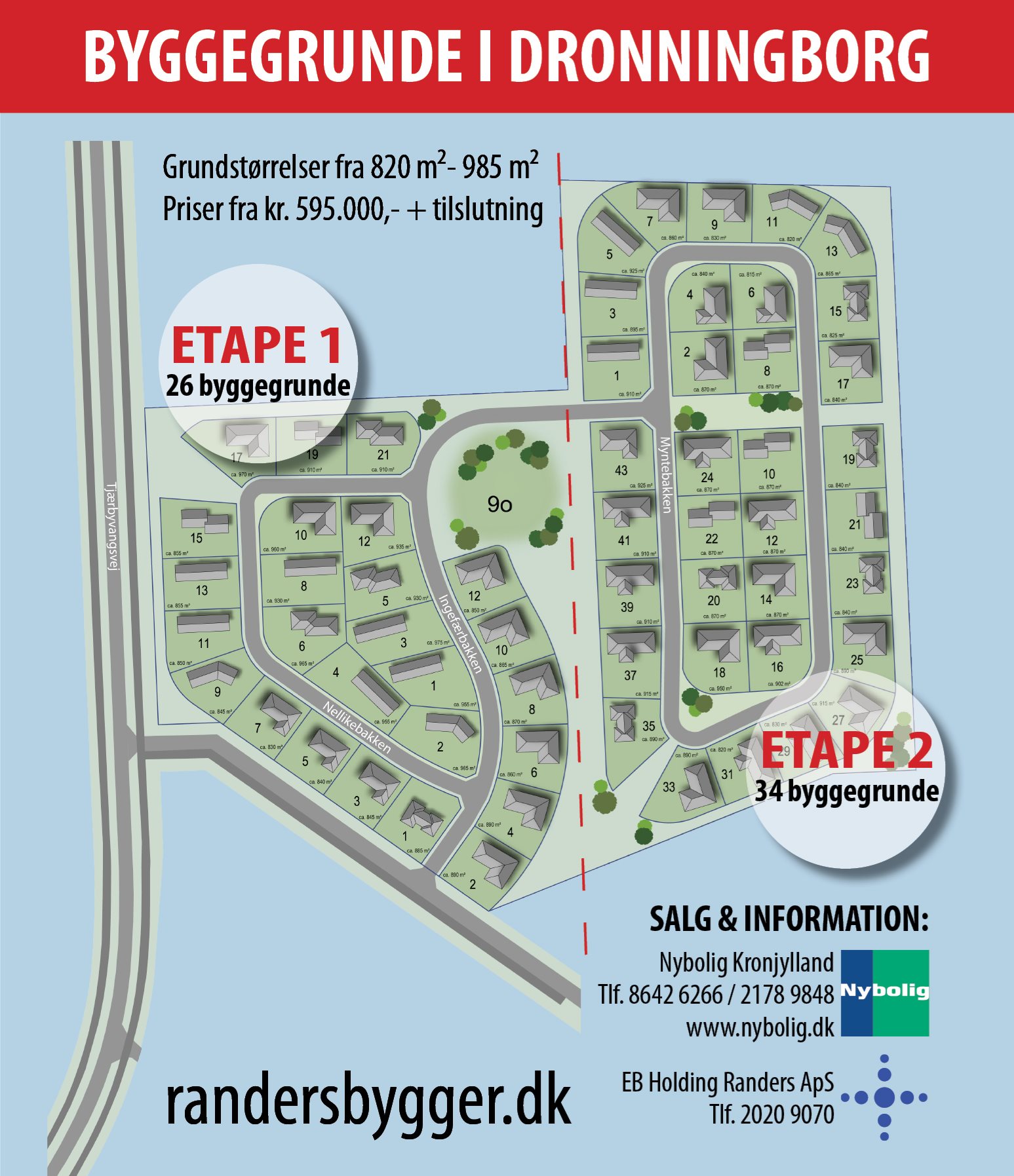 Fremhævet andet billede i fuldskærmstilstand. Billede af Nellikebakken 13, 8930 Randers NØ