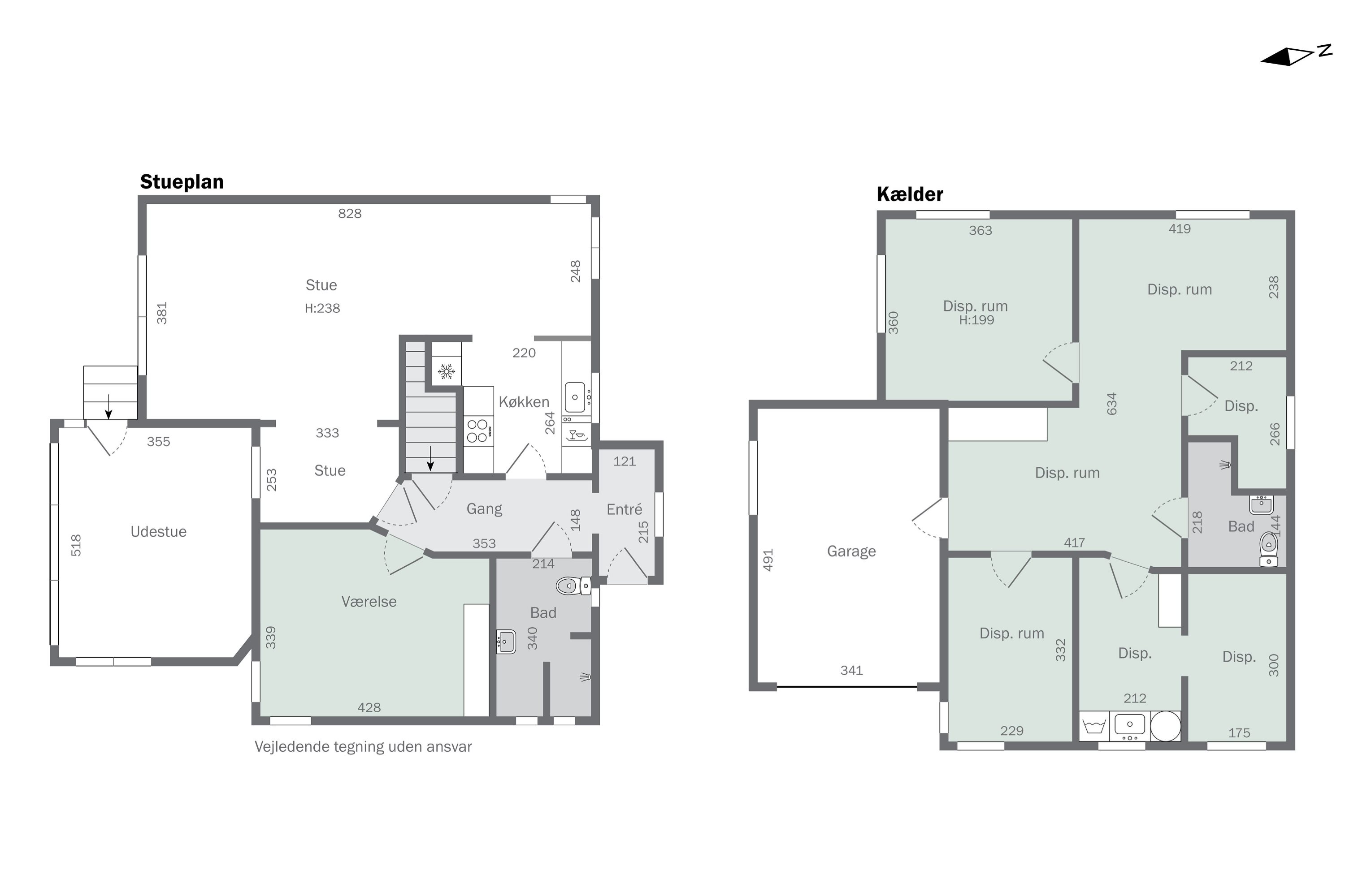 Plantegninger billede af Bredgade 215, 7760 Hurup Thy