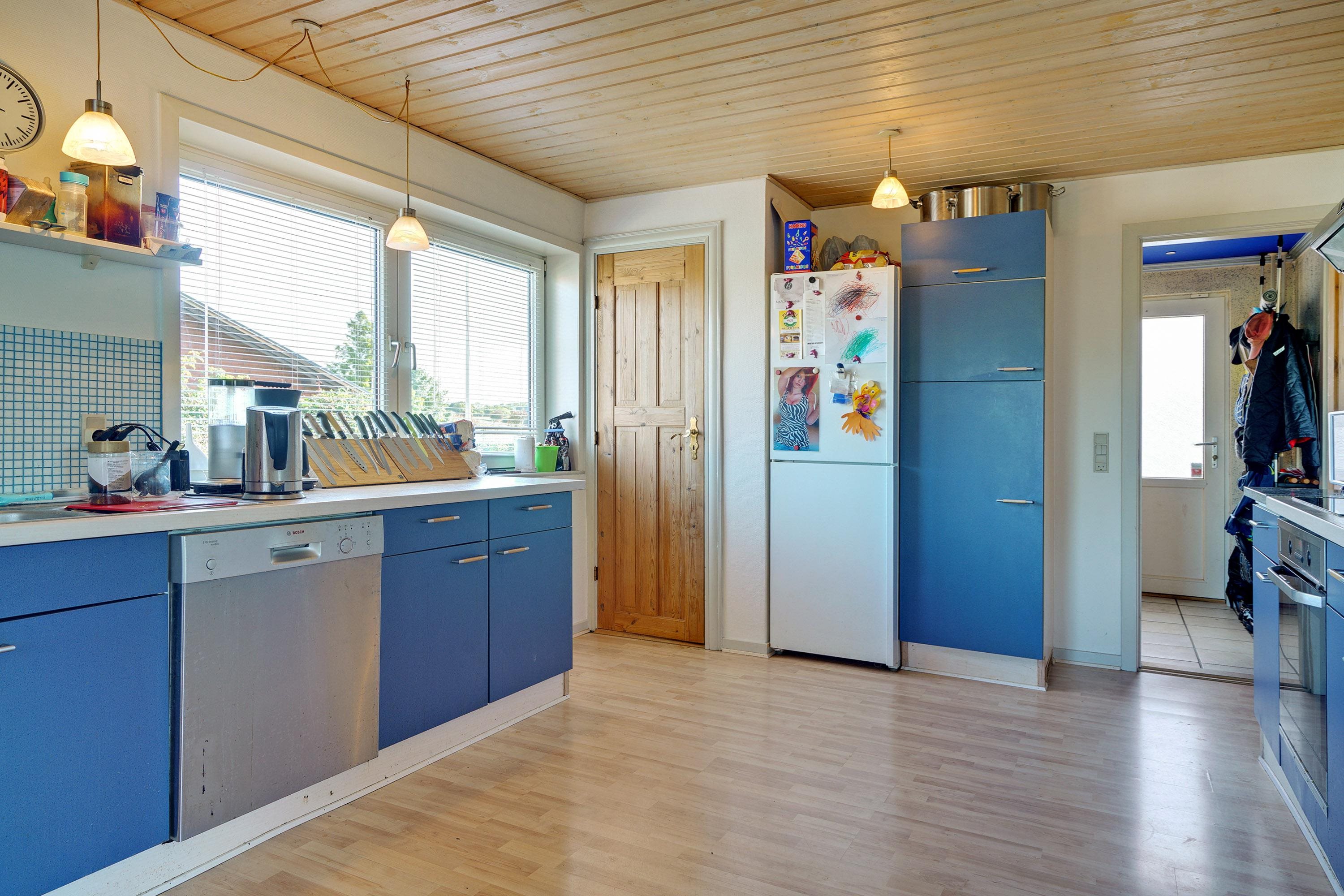 Fremhævet køkken billede i fuldskærmstilstand. Billede af Gammel Skolevej 21, Tandslet, 6470 Sydals