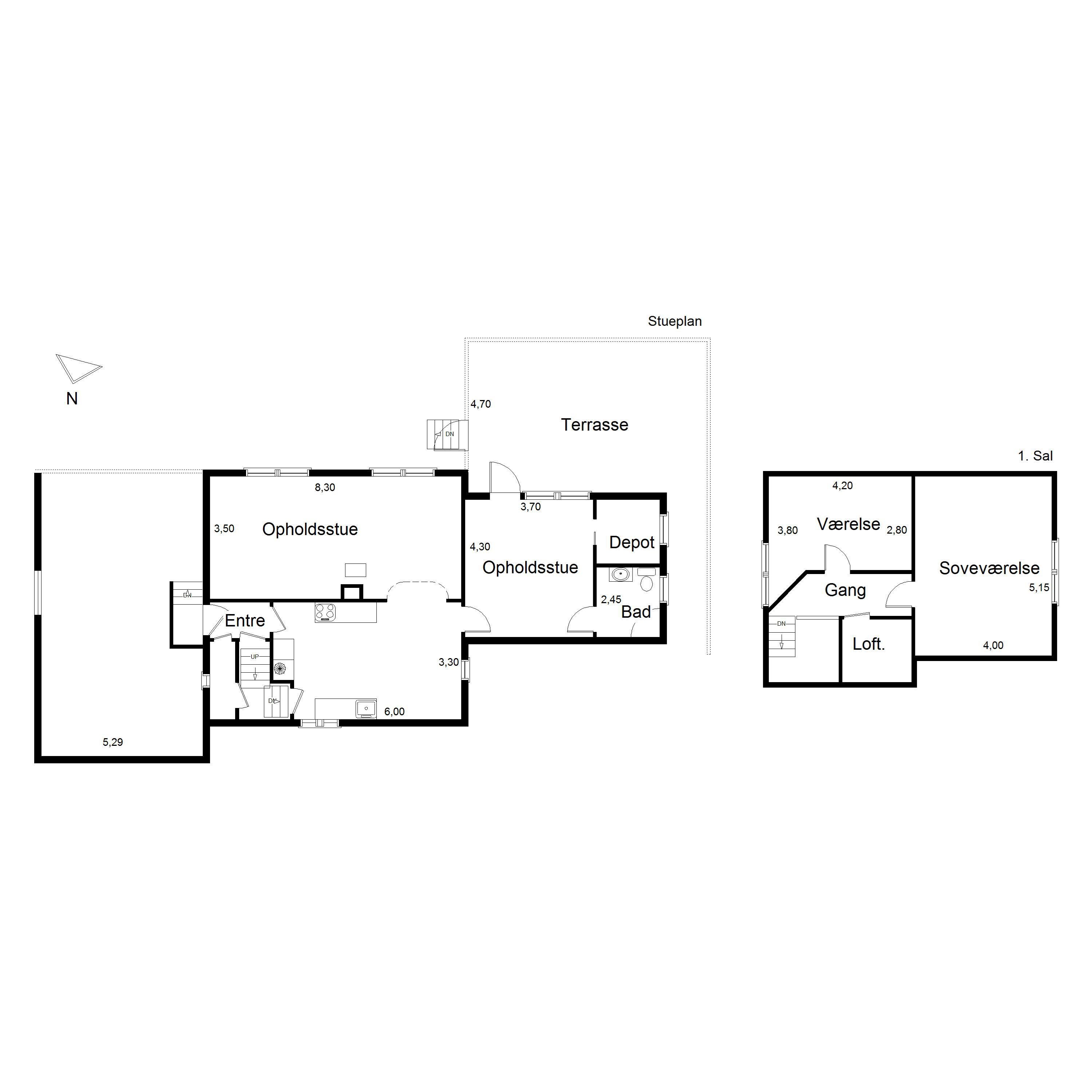 Plantegninger billede af Gammel Skolevej 21, Tandslet, 6470 Sydals
