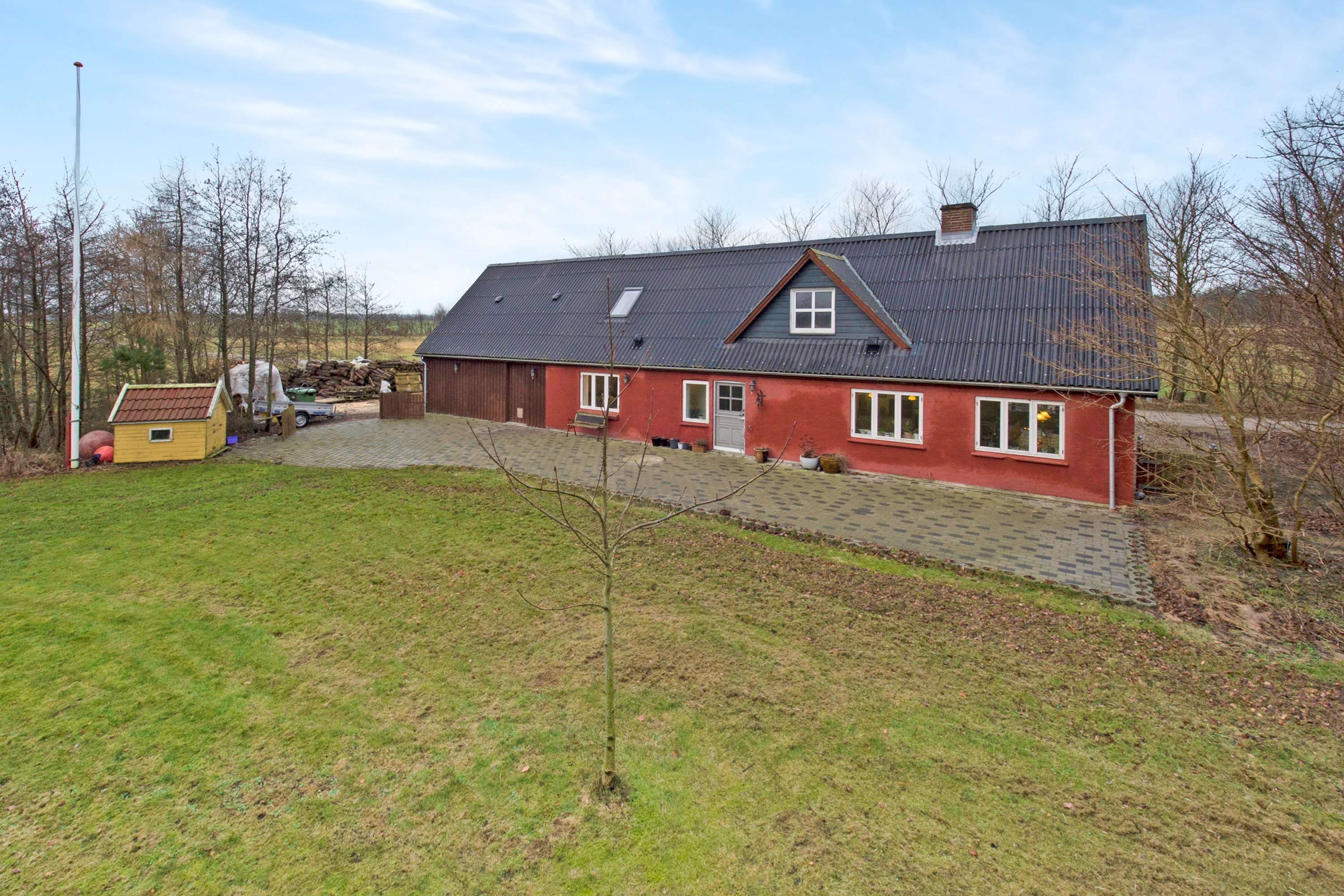 Fremhævet ejendommen billede i fuldskærmstilstand. Billede af Lergravvej 5, Bøvling, 7650 Bøvlingbjerg