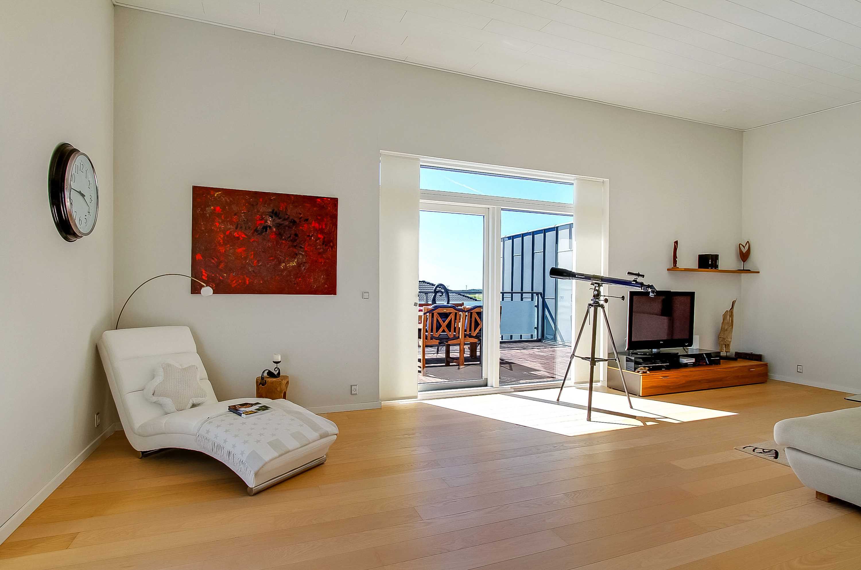 Fremhævet stue billede i fuldskærmstilstand. Billede af Degnebakken 4, Ø. Tørslev, 8983 Gjerlev J